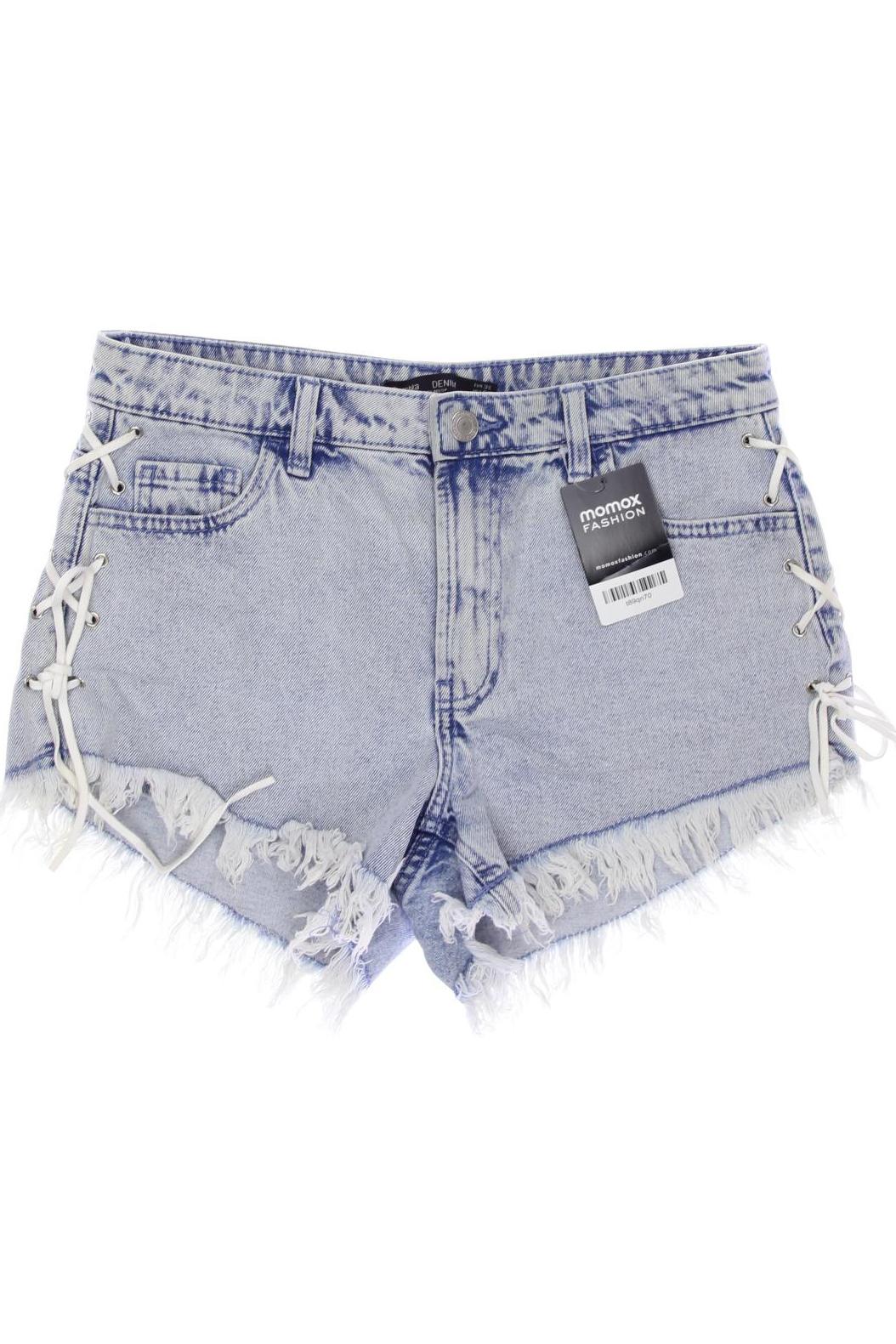 

bershka Damen Shorts, blau