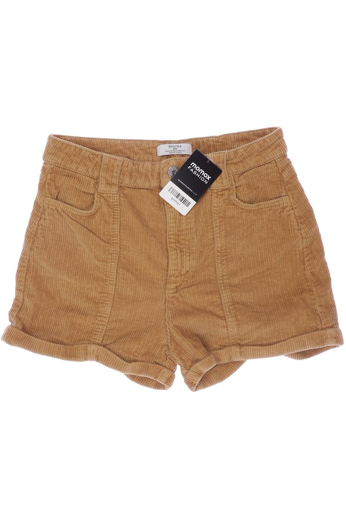 

bershka Damen Shorts, beige, Gr. 40