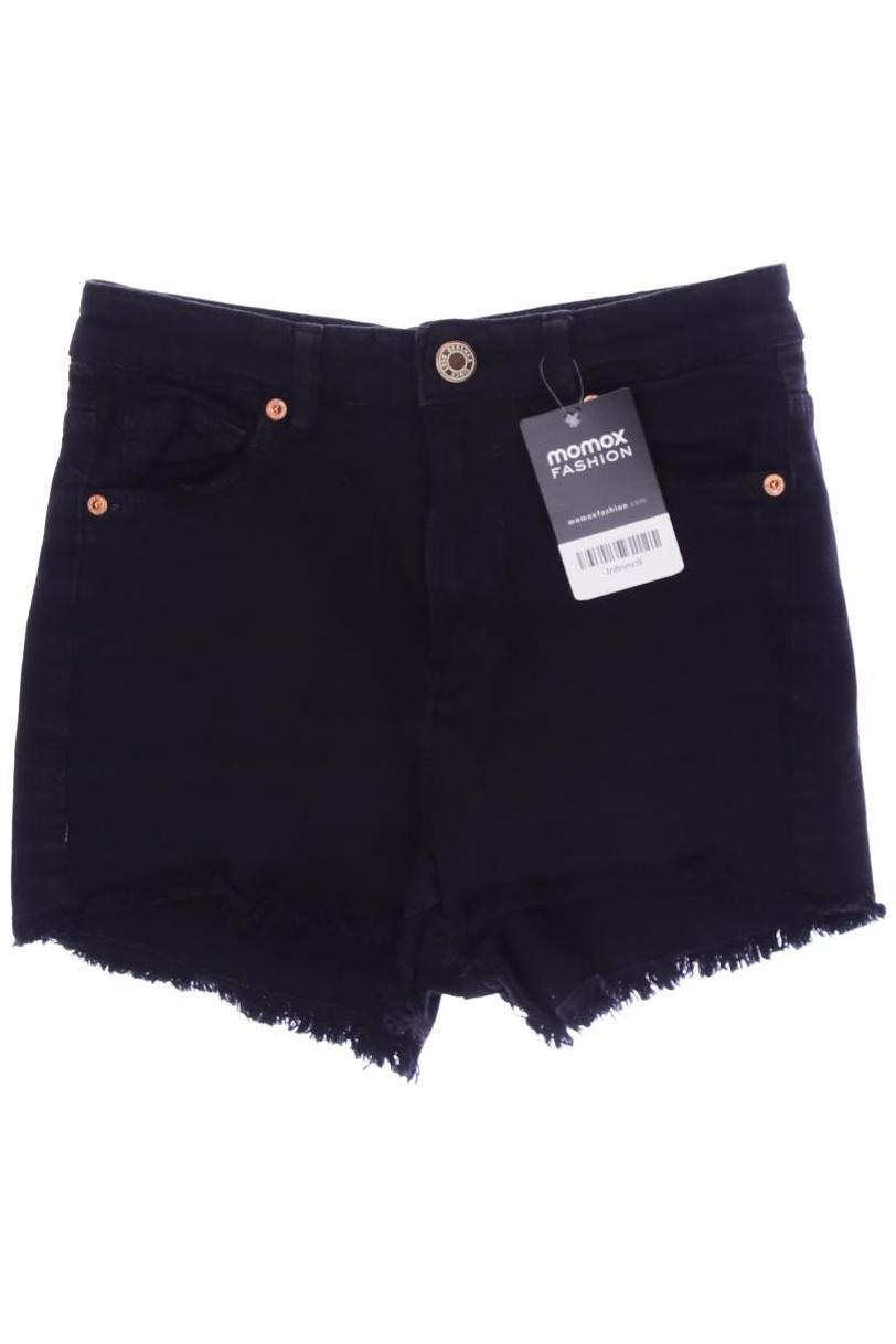 

bershka Damen Shorts, schwarz