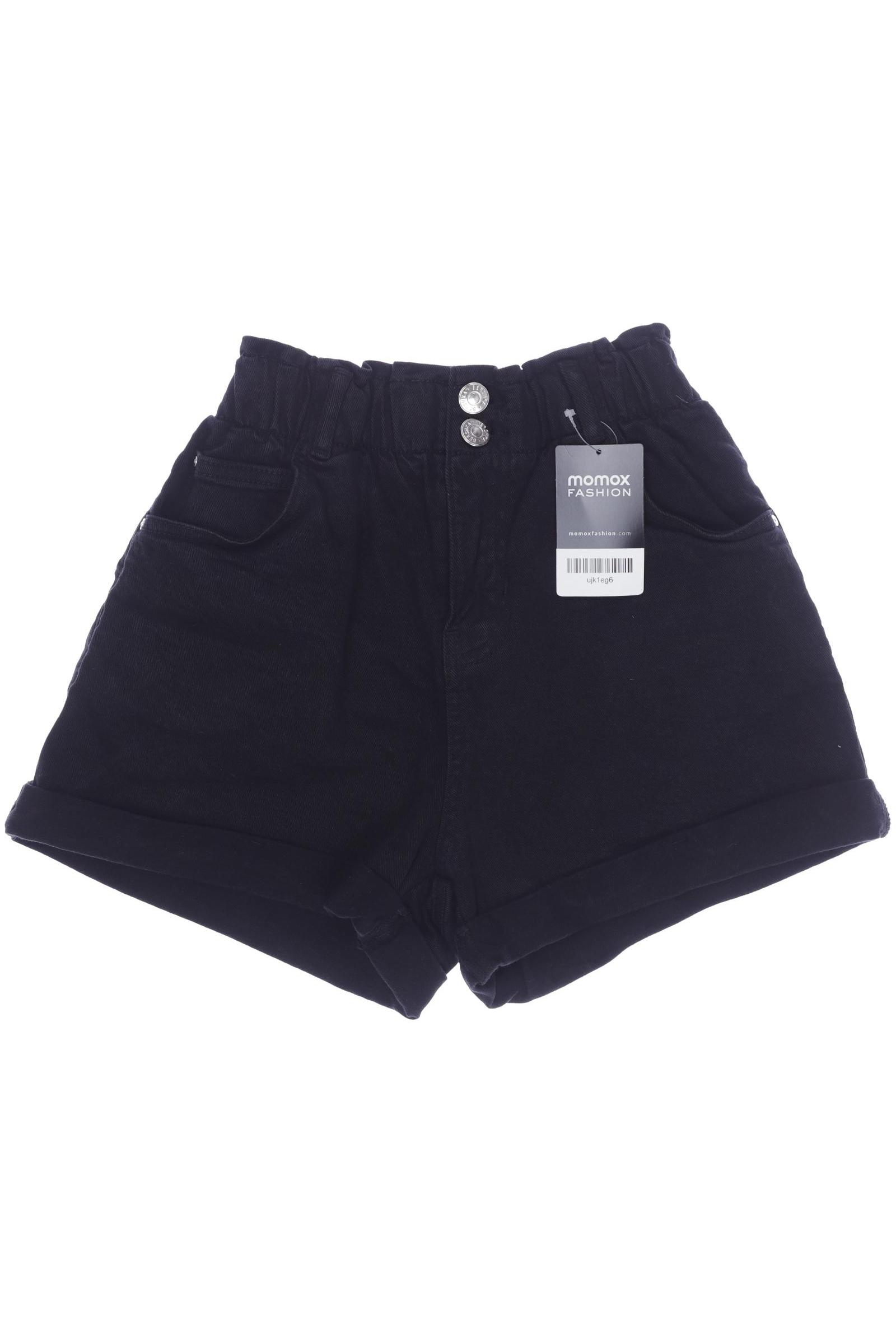 

bershka Damen Shorts, schwarz