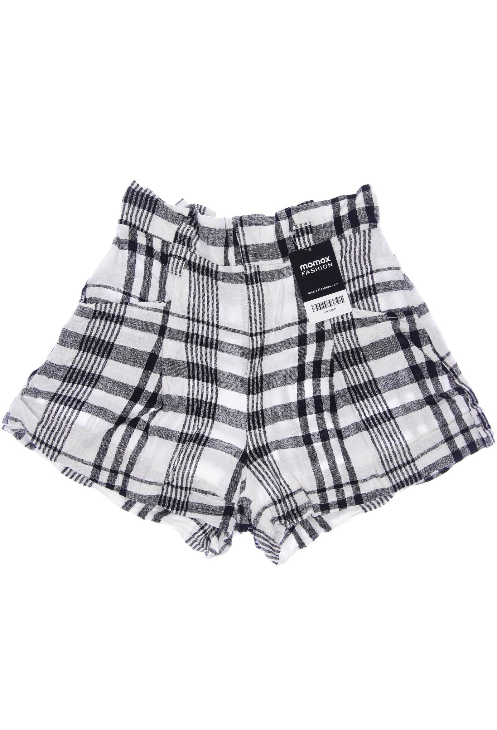

bershka Damen Shorts, weiß, Gr. 38