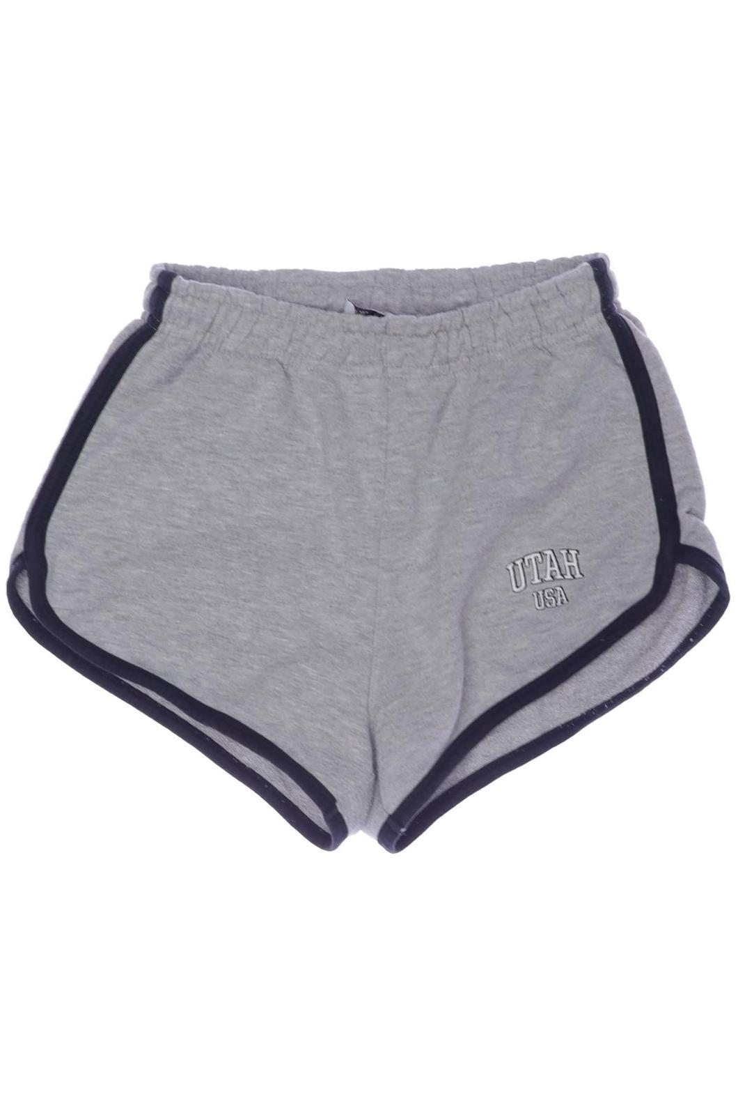 

bershka Damen Shorts, grau, Gr. 34