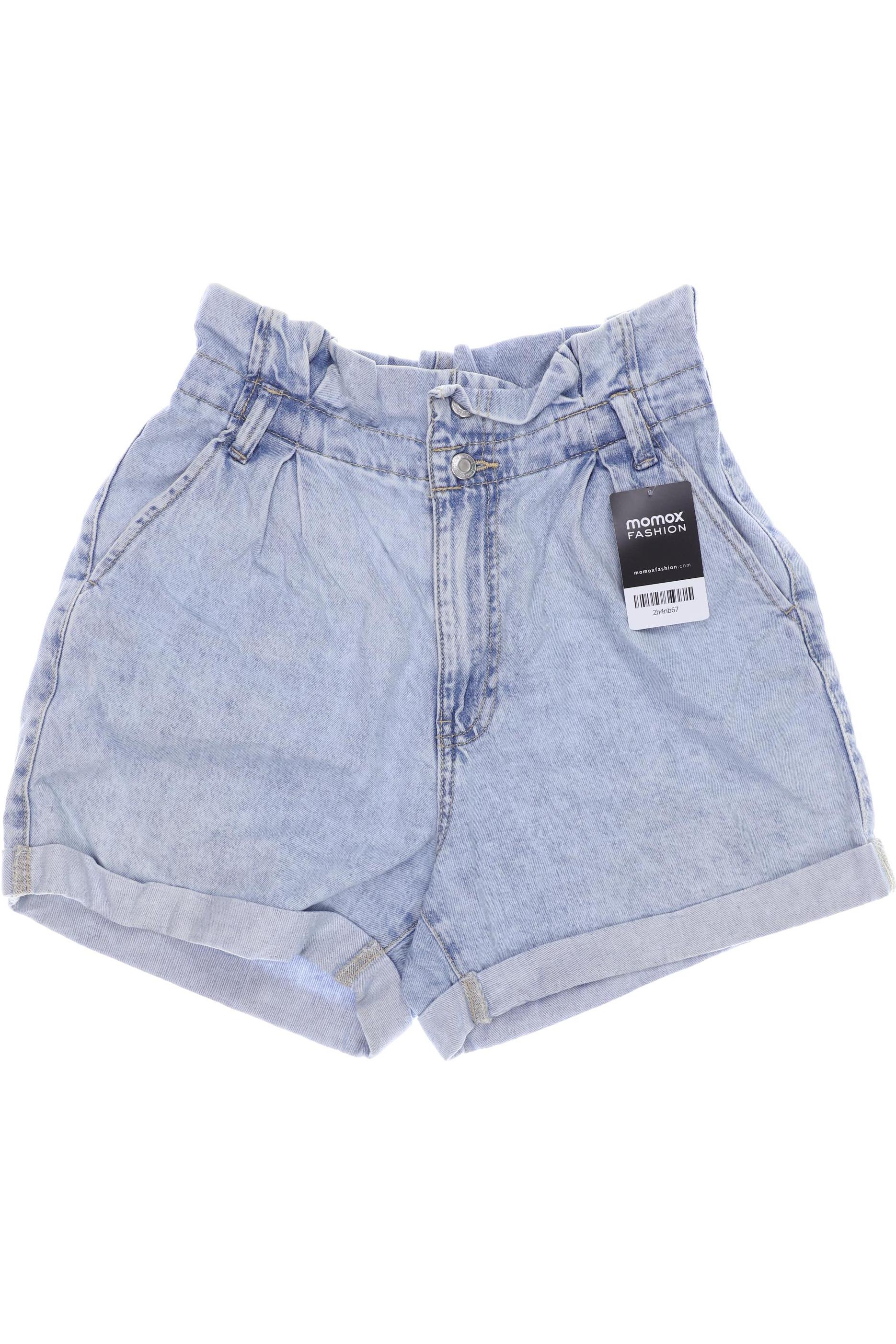 

bershka Damen Shorts, hellblau