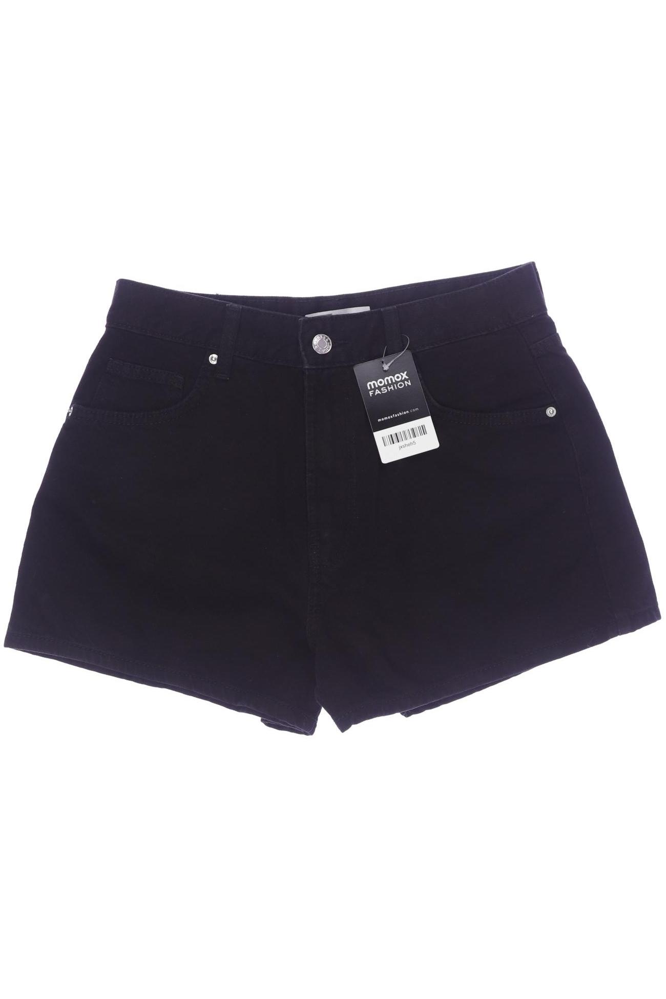 

bershka Damen Shorts, schwarz, Gr. 38