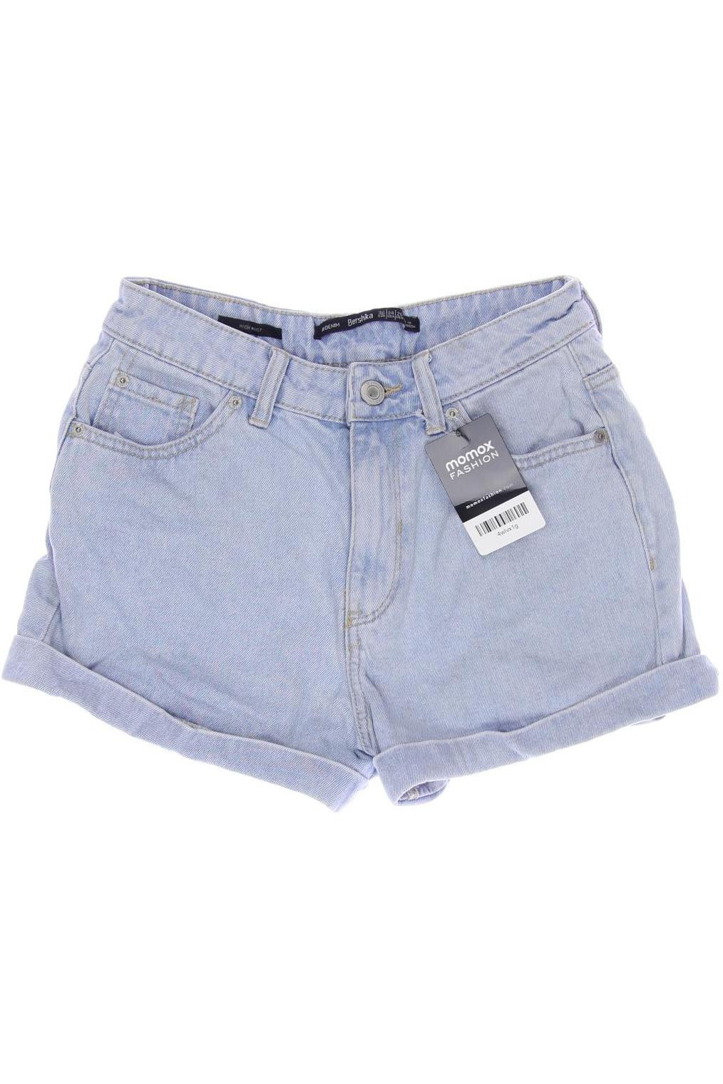 

bershka Damen Shorts, hellblau, Gr. 36