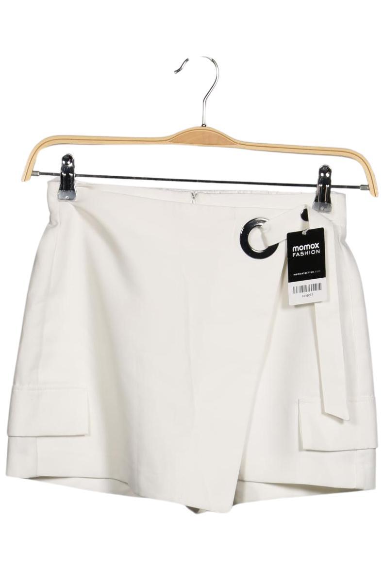 

bershka Damen Shorts, weiß, Gr. 38