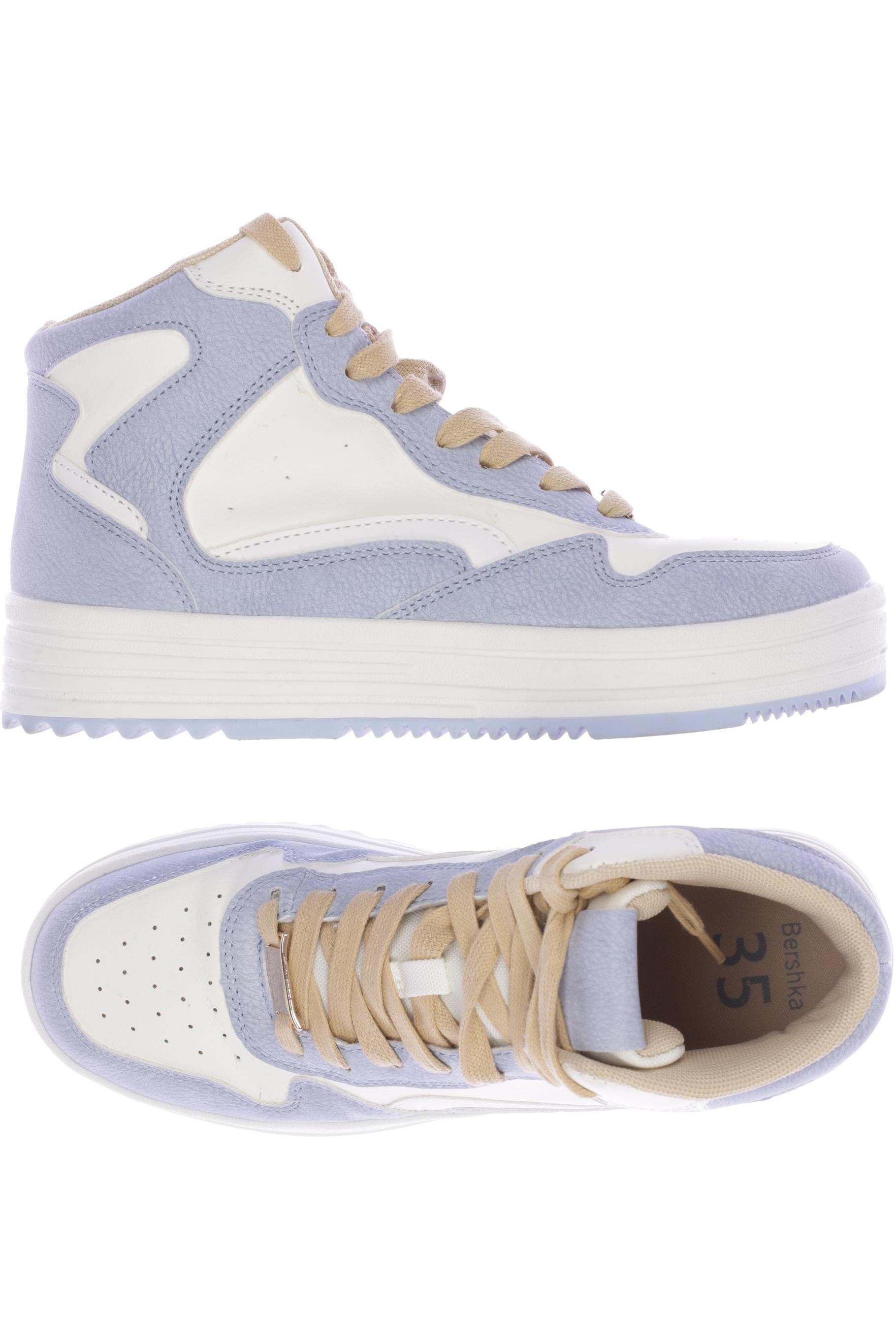 

bershka Damen Sneakers, blau, Gr. 35