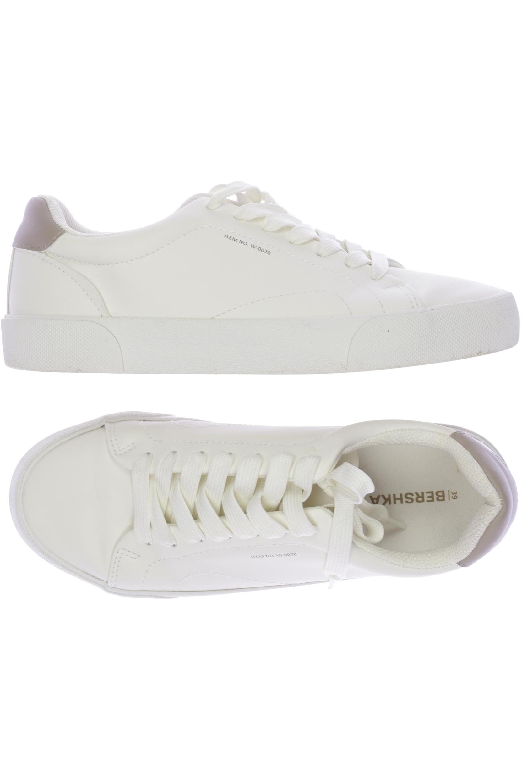 

bershka Damen Sneakers, weiß, Gr. 39