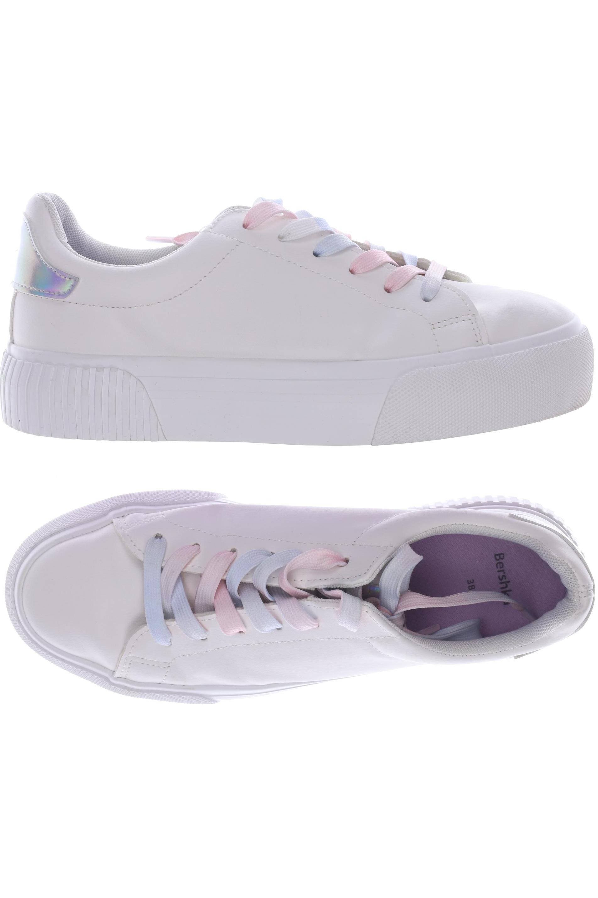 

bershka Damen Sneakers, weiß, Gr. 38