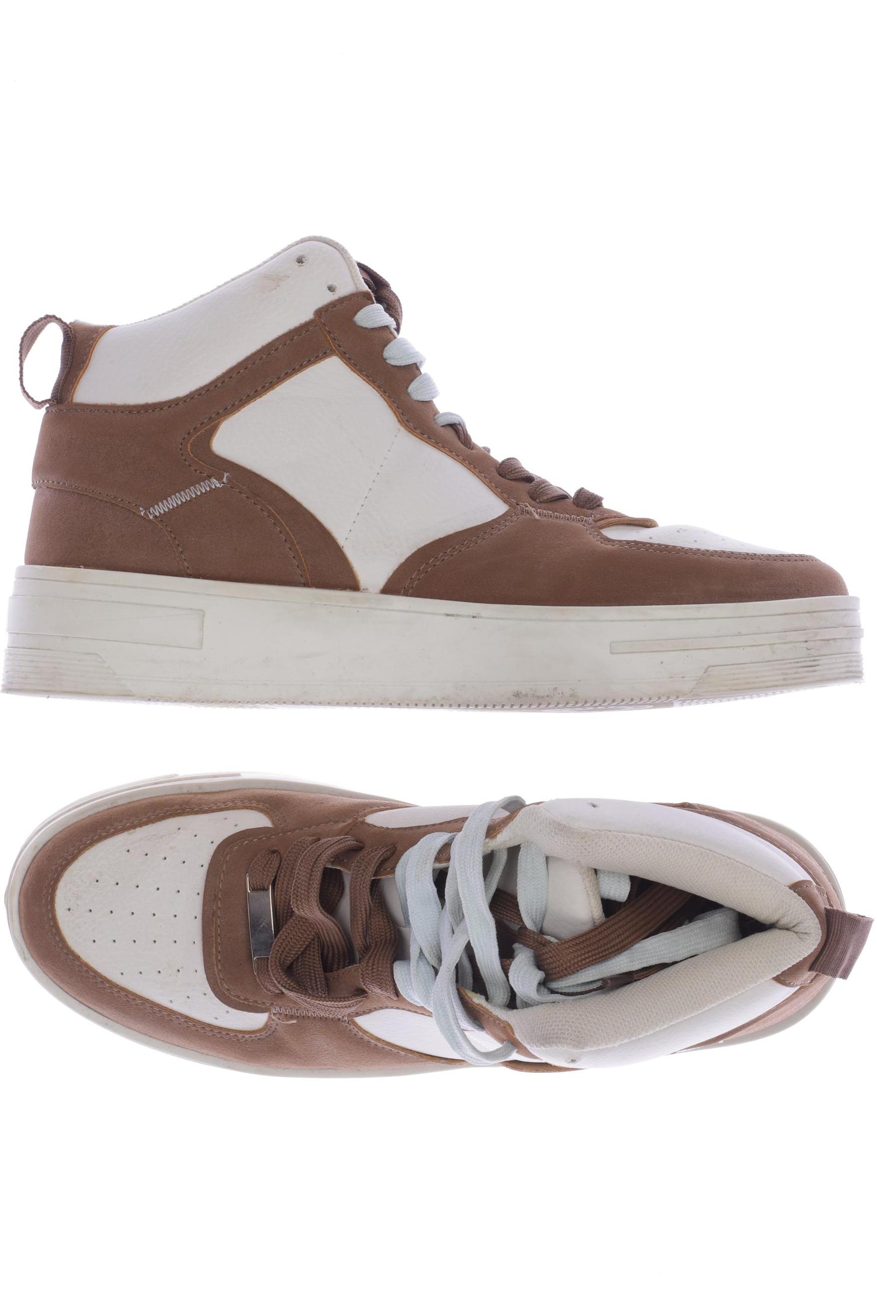 

bershka Damen Sneakers, braun