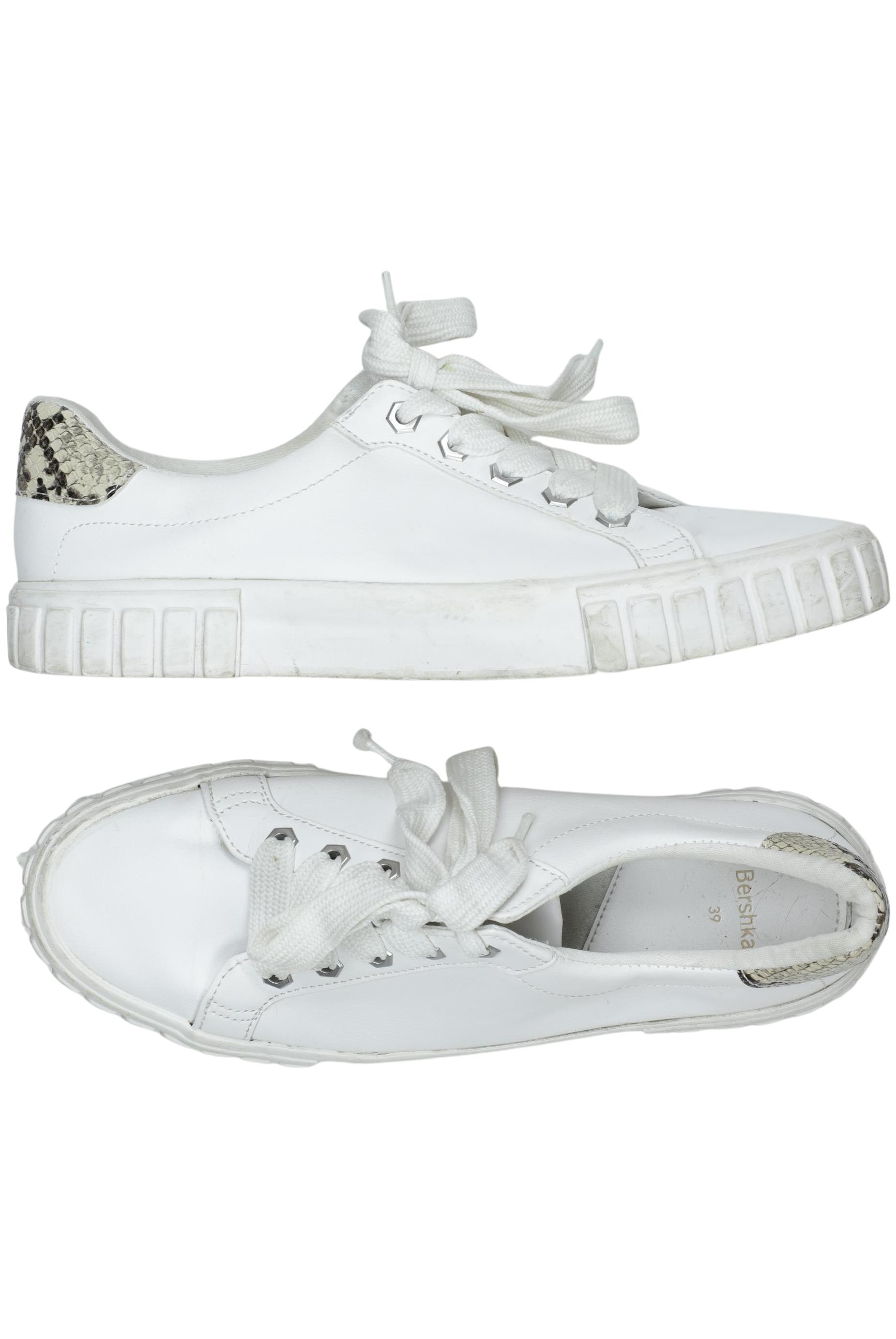 

bershka Damen Sneakers, weiß, Gr. 39