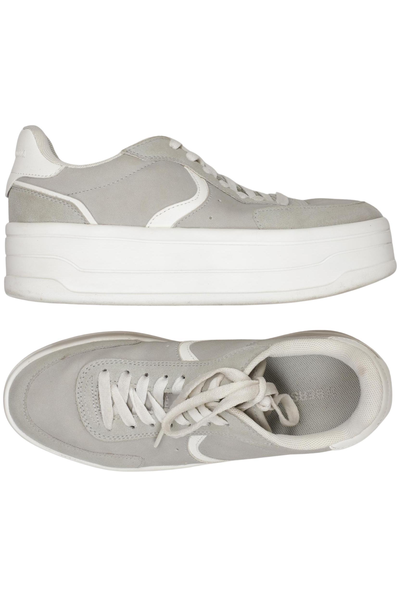 

bershka Damen Sneakers, grau, Gr. 37