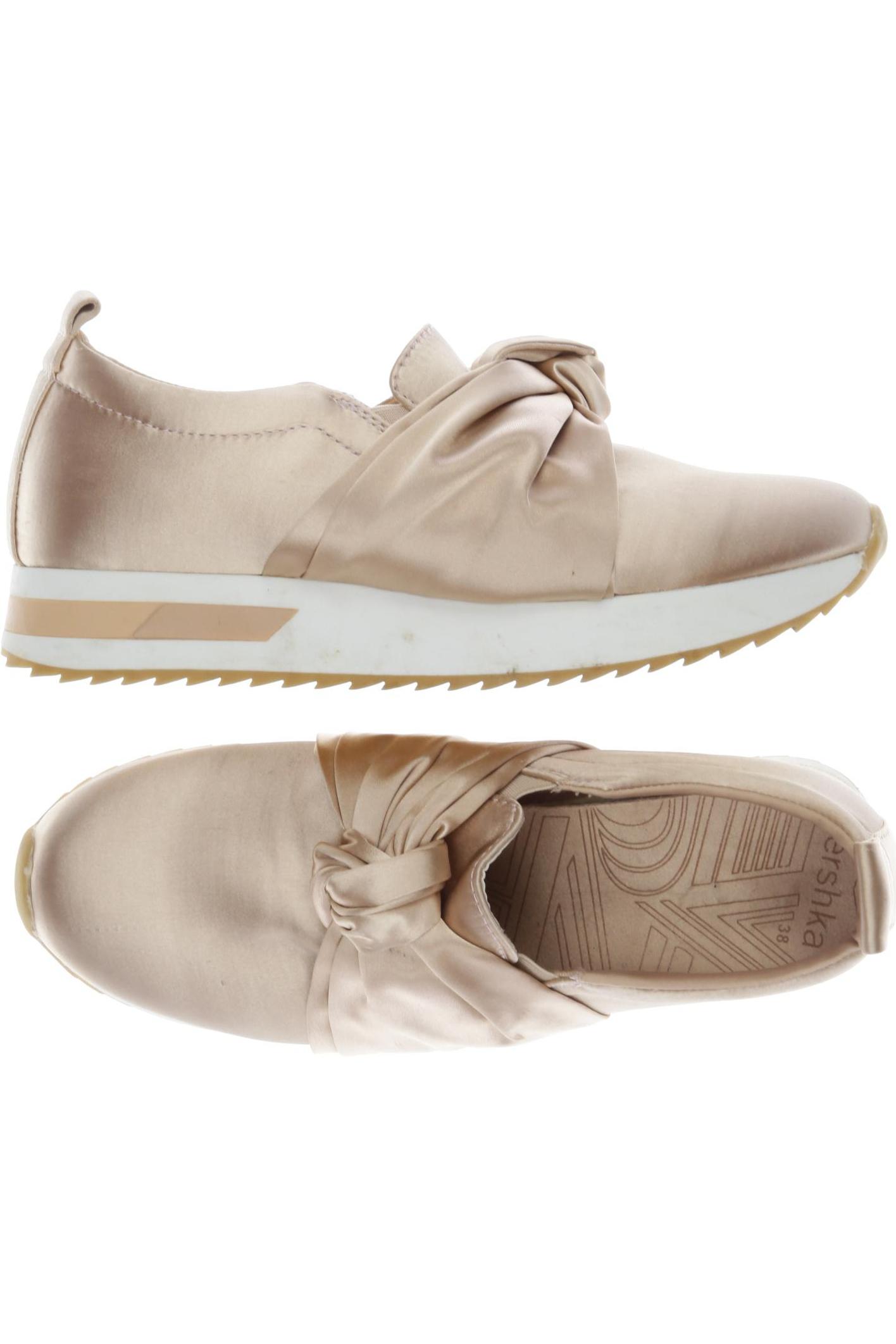 

bershka Damen Sneakers, beige, Gr. 38