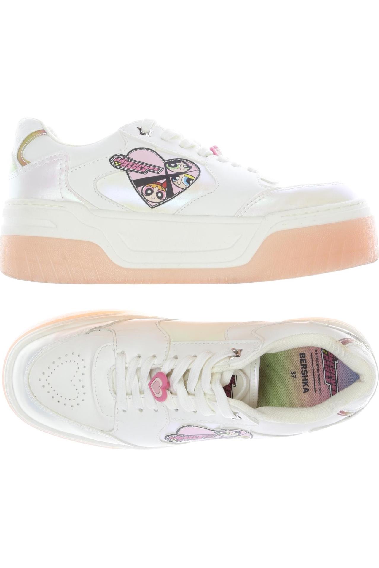 

bershka Damen Sneakers, cremeweiß, Gr. 37