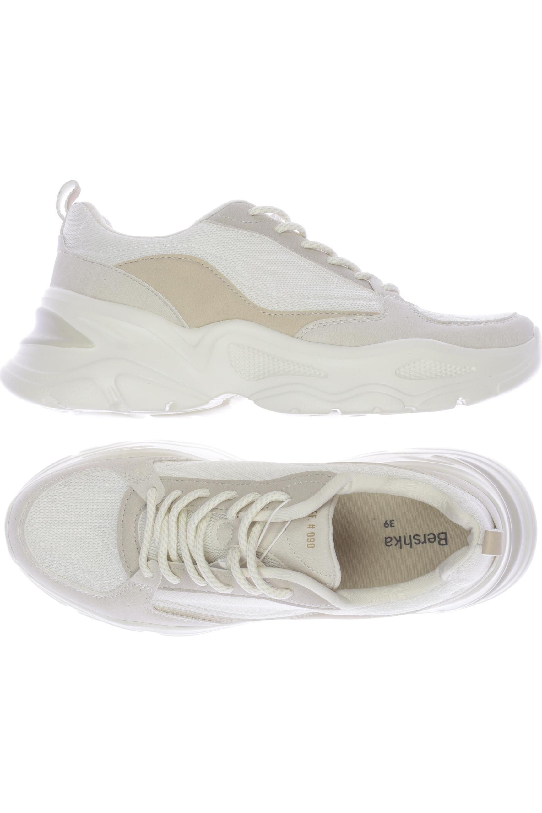 

bershka Damen Sneakers, weiß