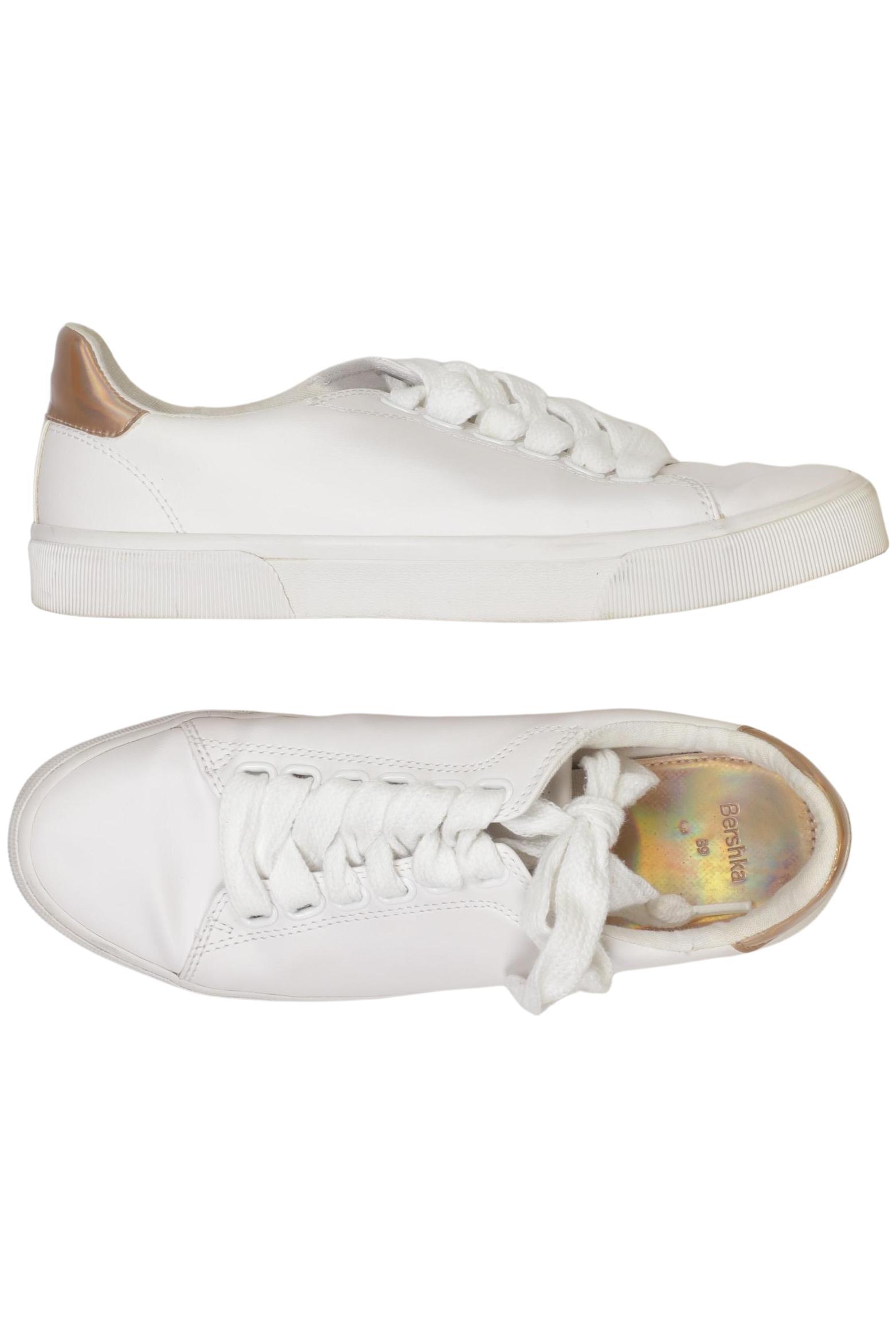 

bershka Damen Sneakers, weiß, Gr. 39