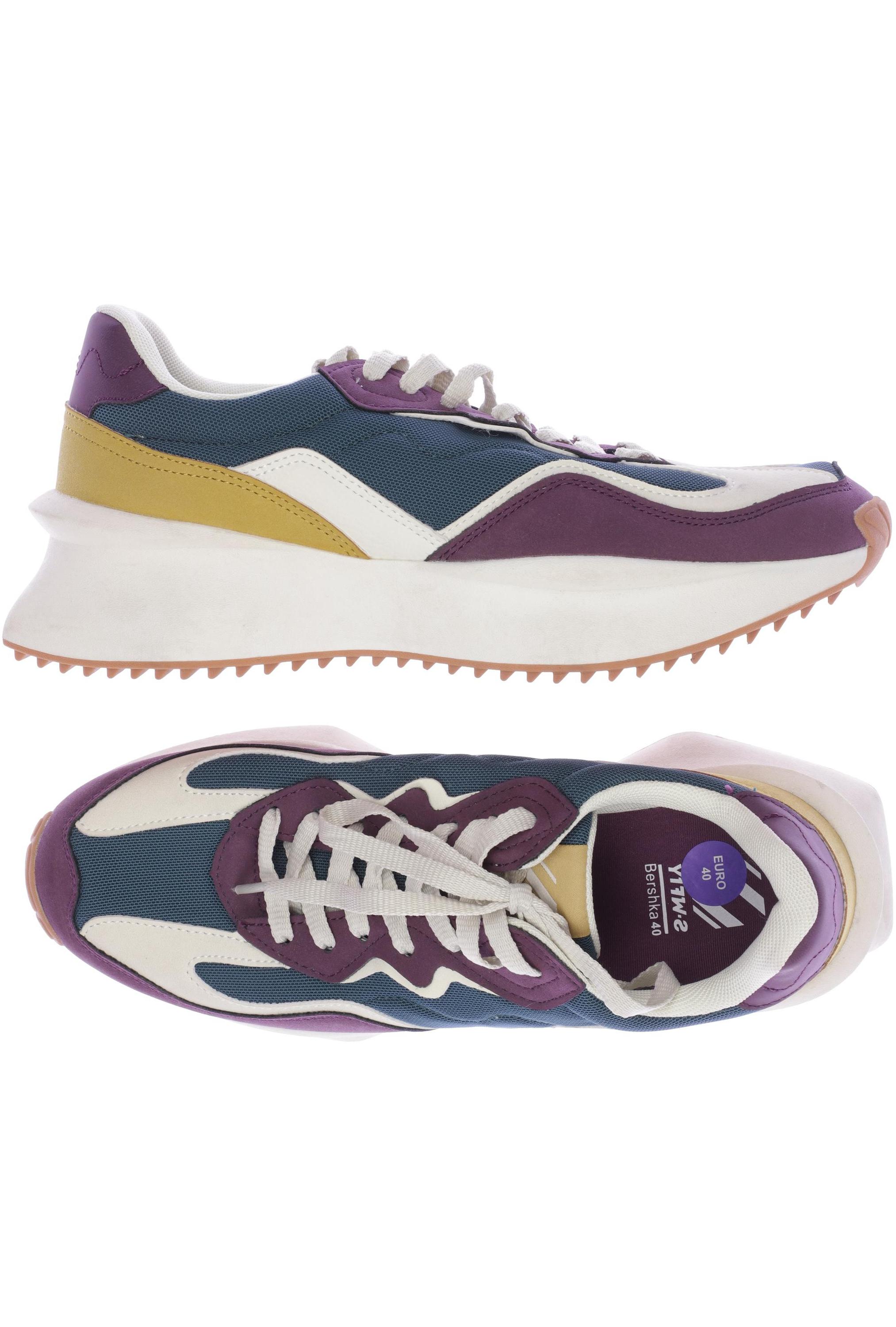 

bershka Damen Sneakers, türkis, Gr. 40