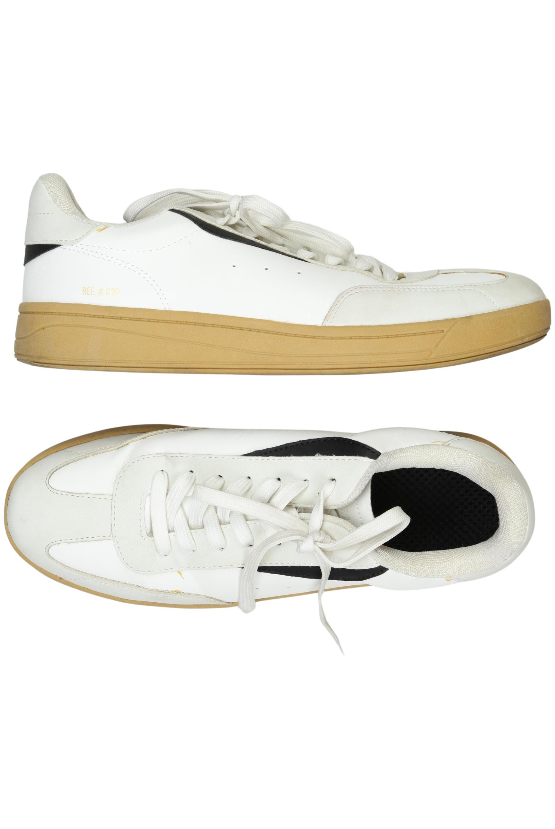 

bershka Damen Sneakers, weiß, Gr. 40