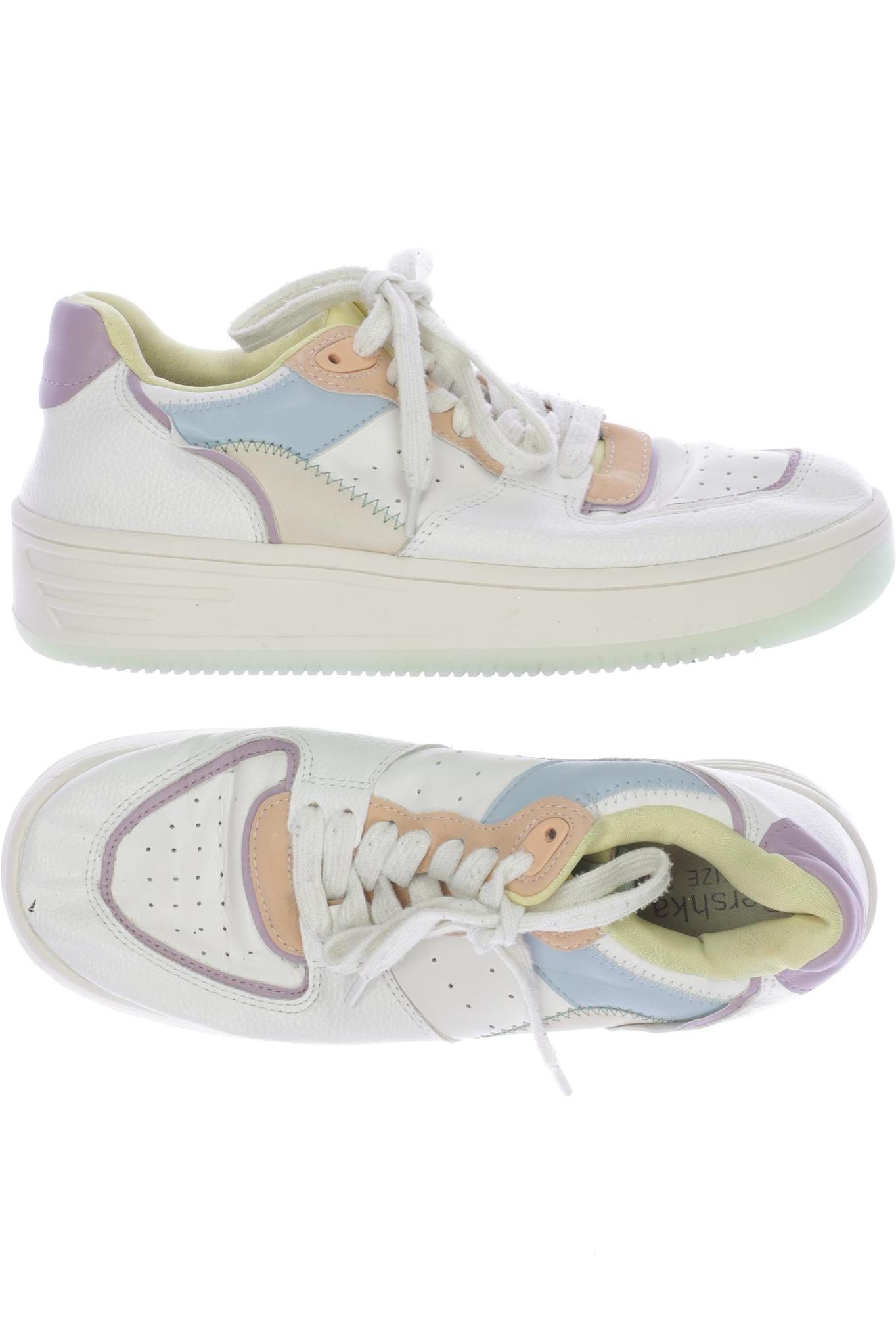 

bershka Damen Sneakers, weiß
