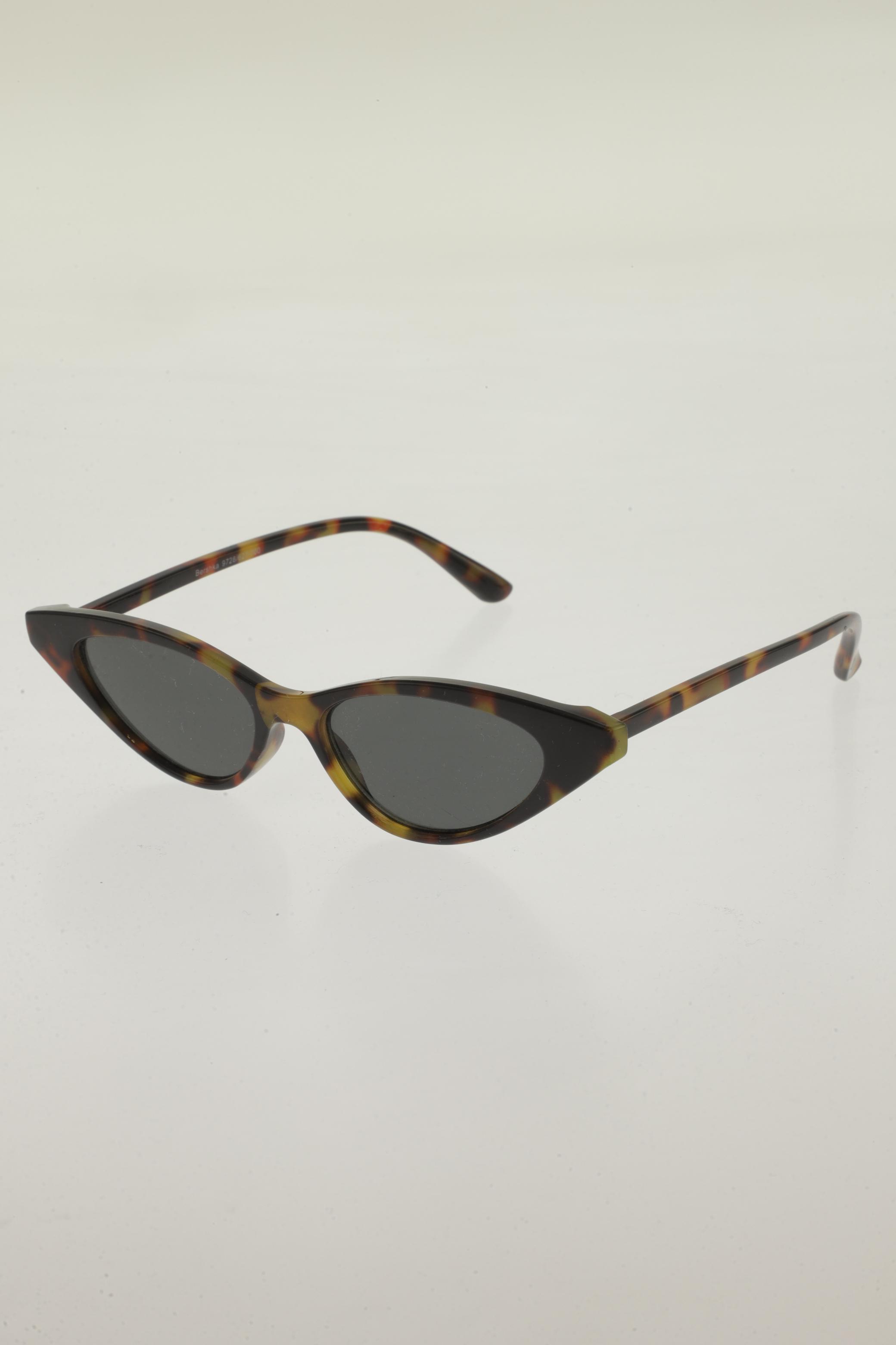 

bershka Damen Sonnenbrille, braun