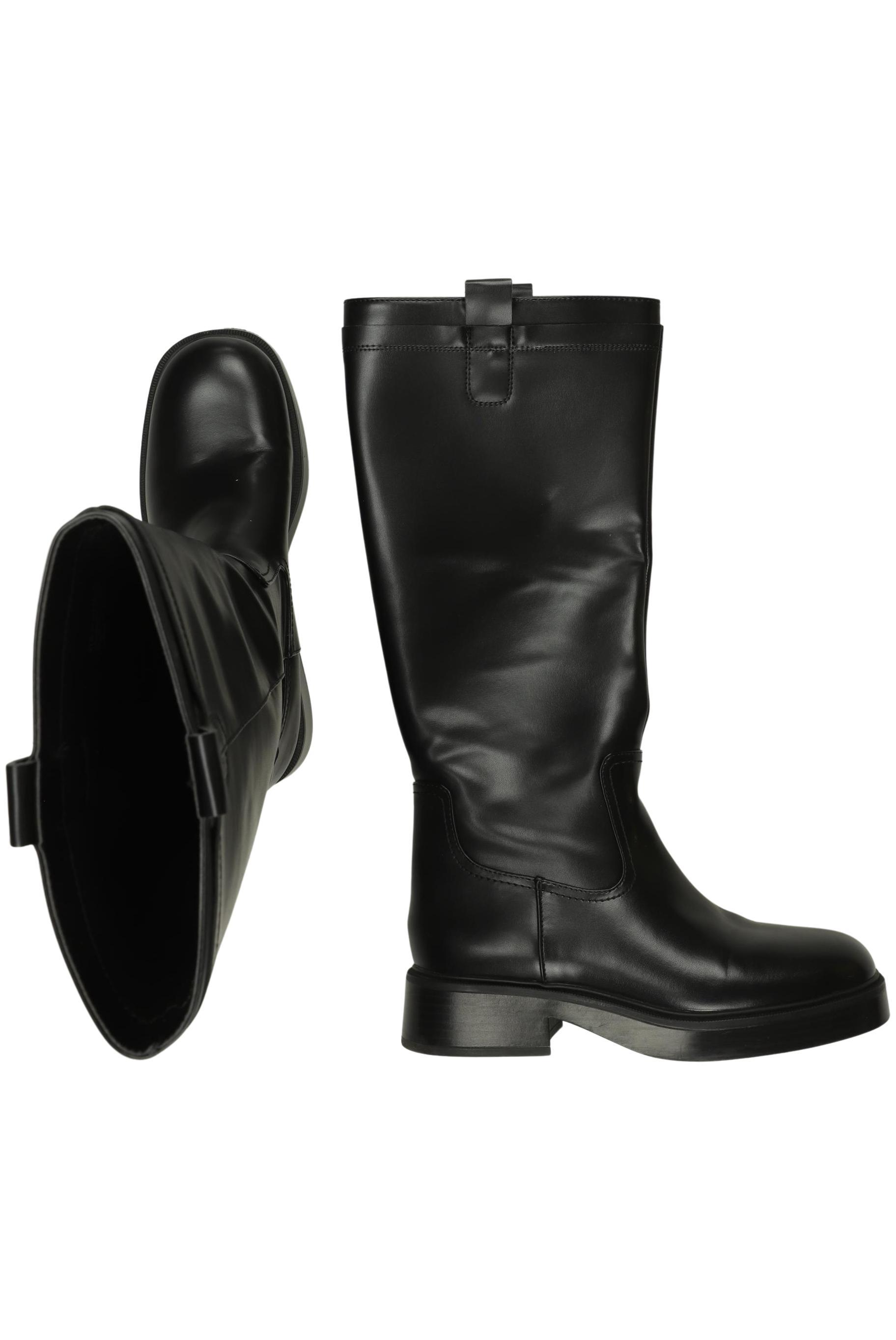 

bershka Damen Stiefel, schwarz, Gr. 37