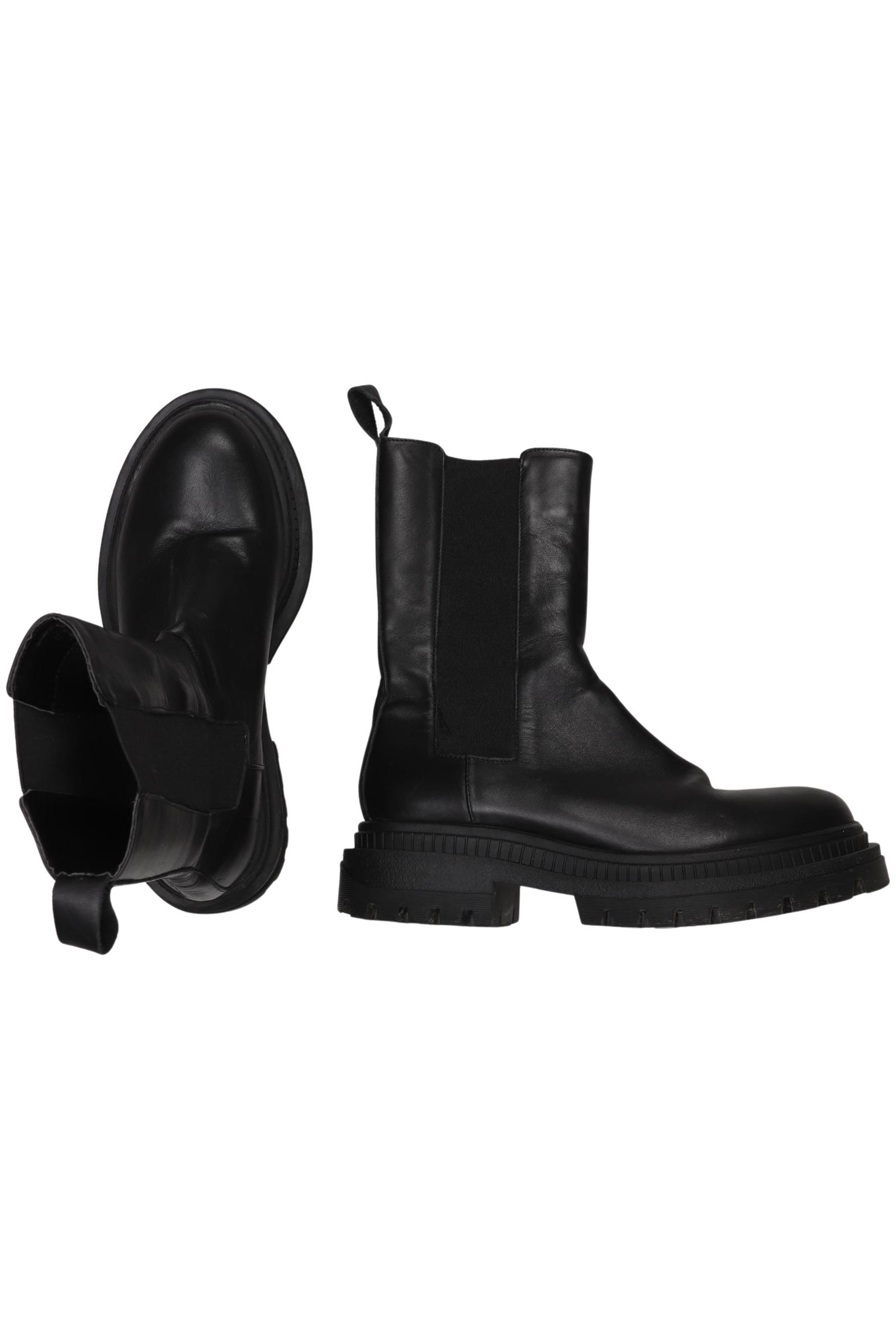 

bershka Damen Stiefel, schwarz, Gr. 40