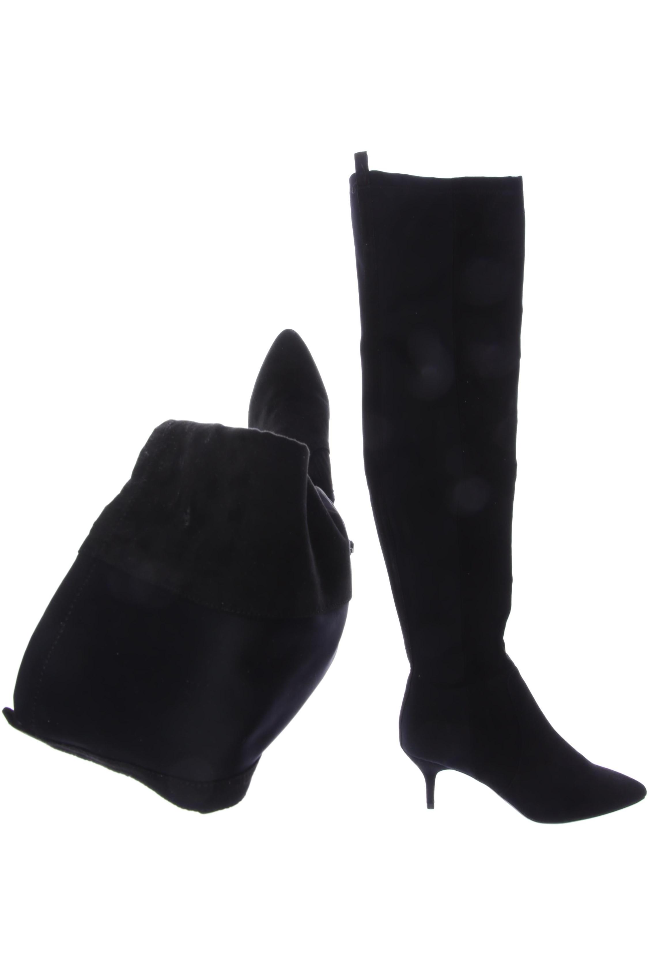 

bershka Damen Stiefel, schwarz, Gr. 38
