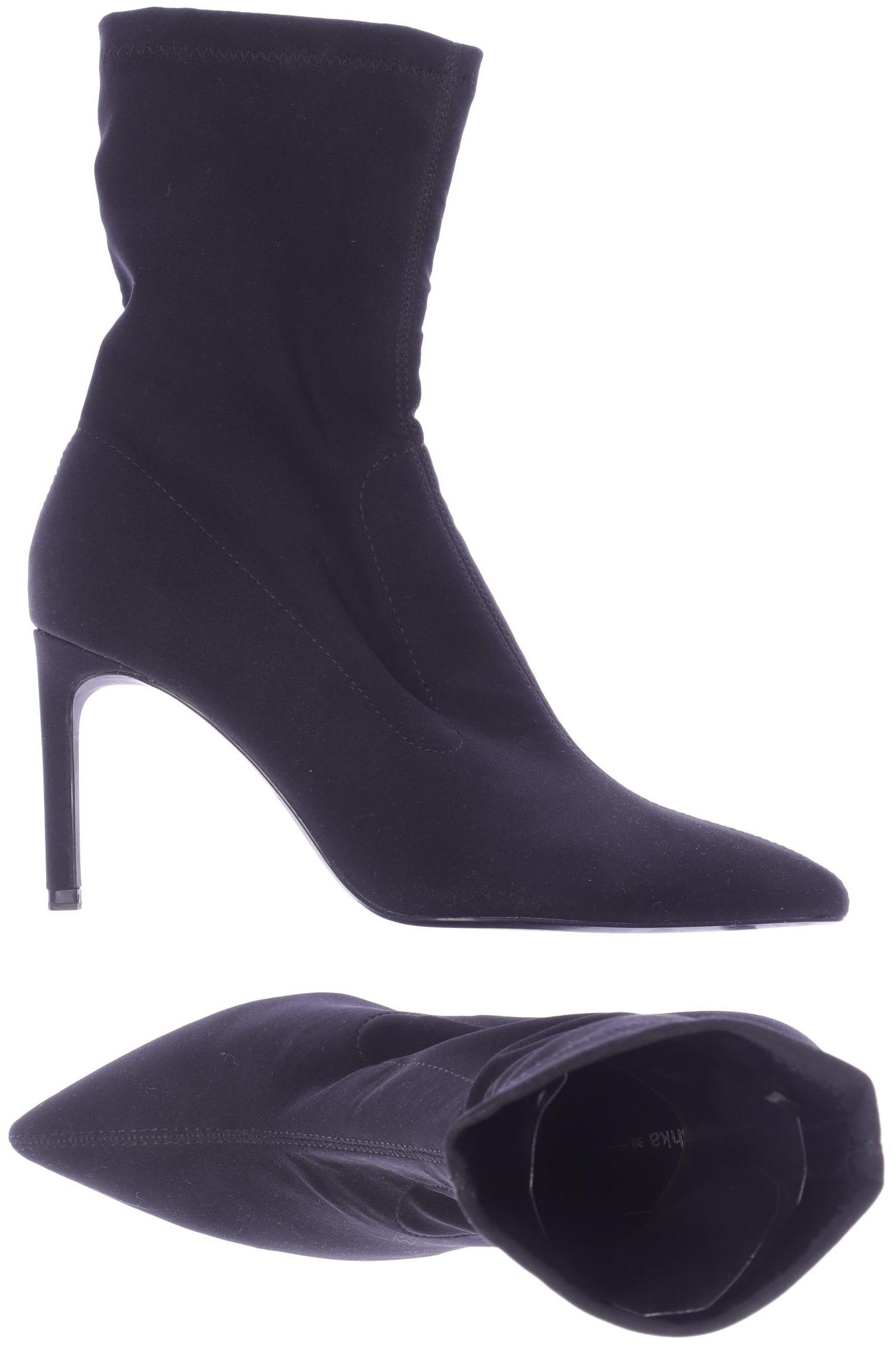 

bershka Damen Stiefelette, schwarz, Gr. 38
