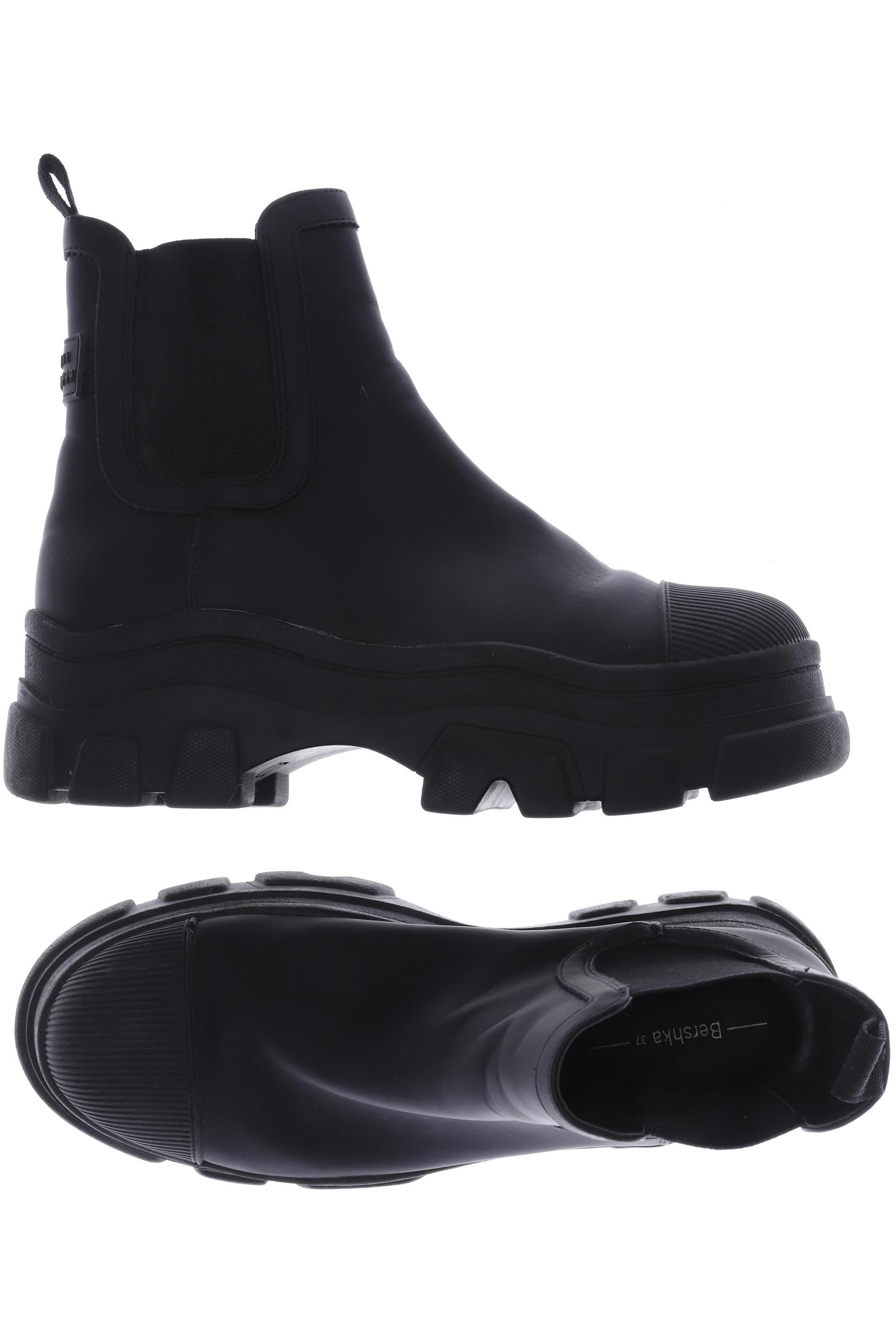 

bershka Damen Stiefelette, schwarz, Gr. 37
