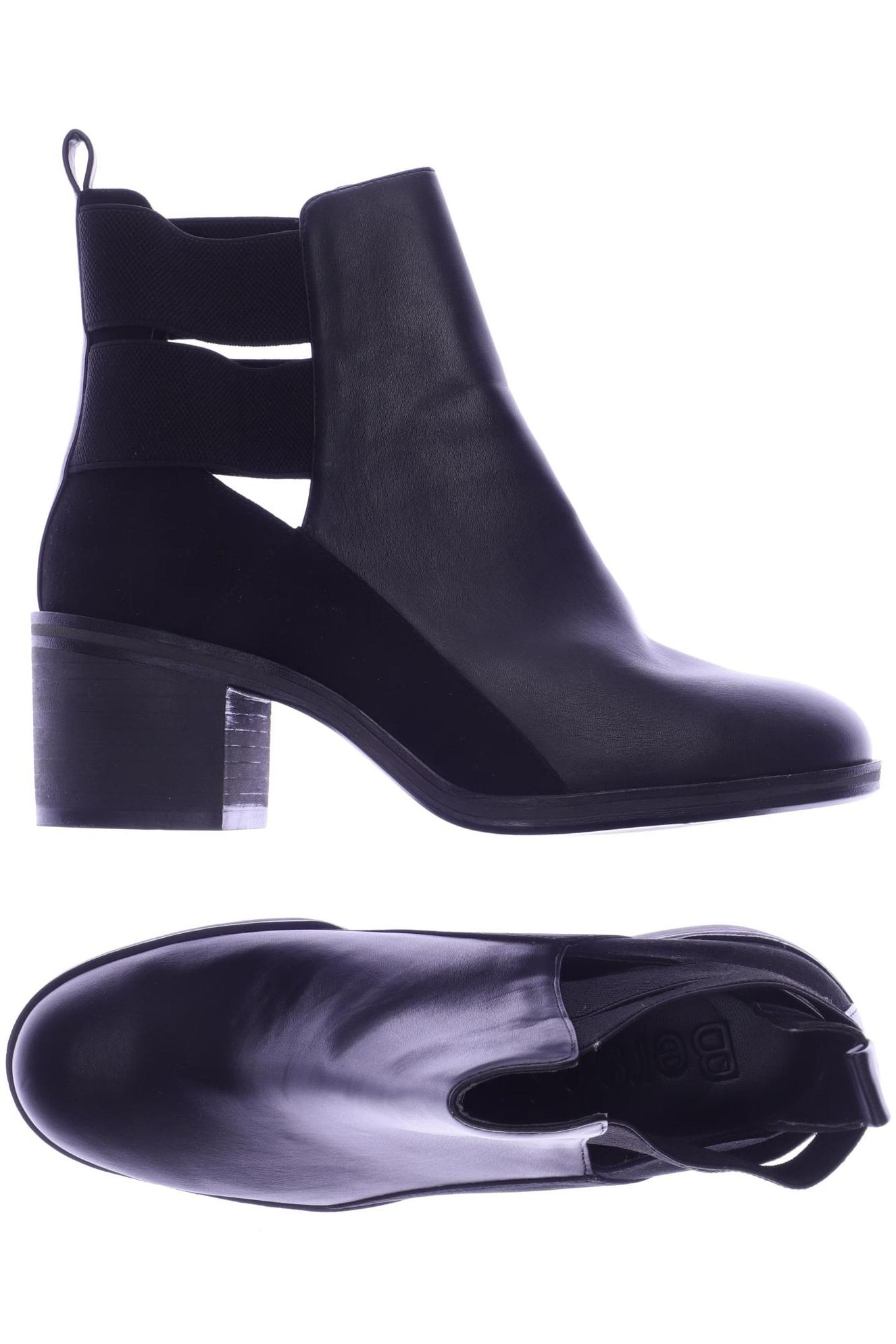 

bershka Damen Stiefelette, schwarz, Gr. 37