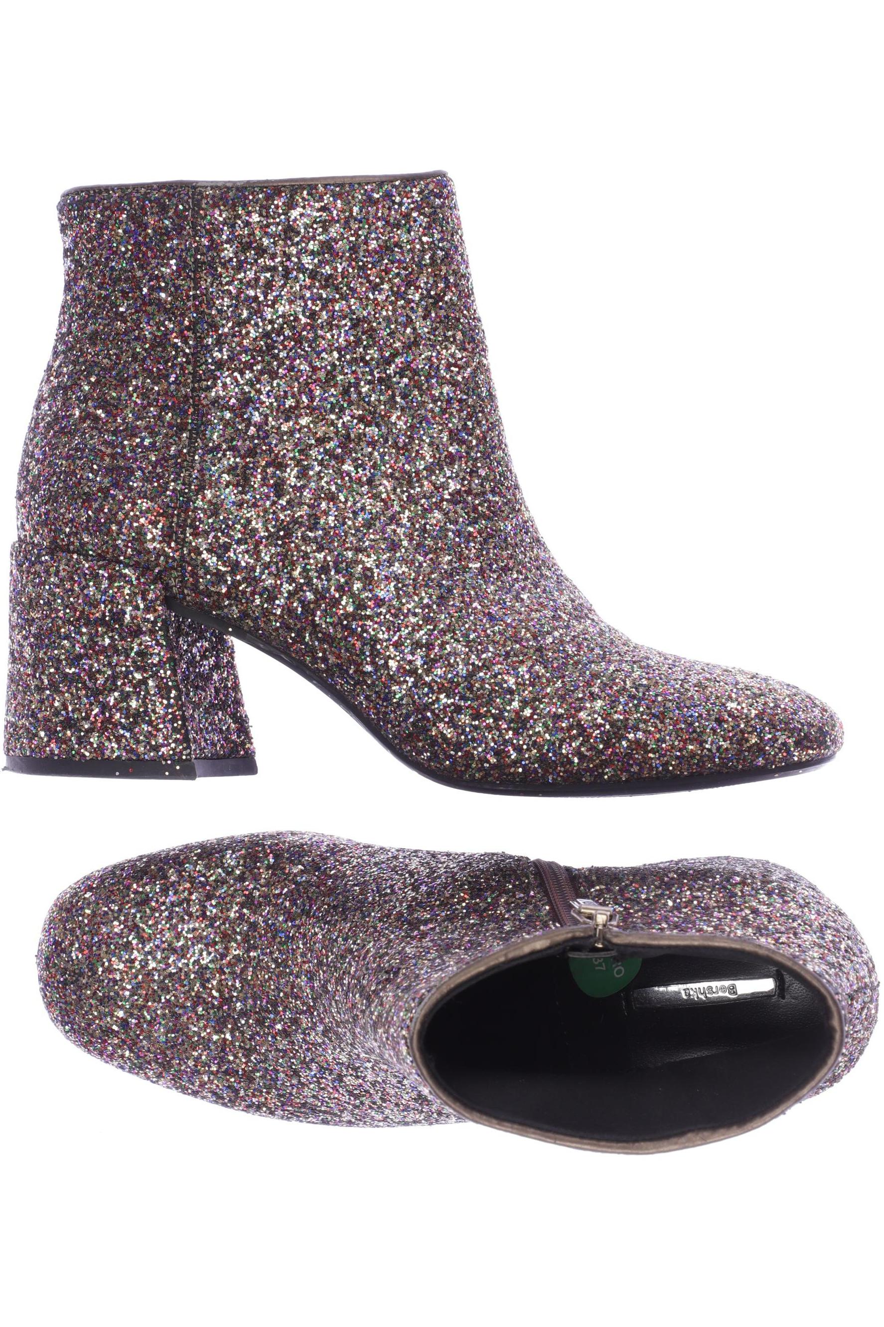 

bershka Damen Stiefelette, gold