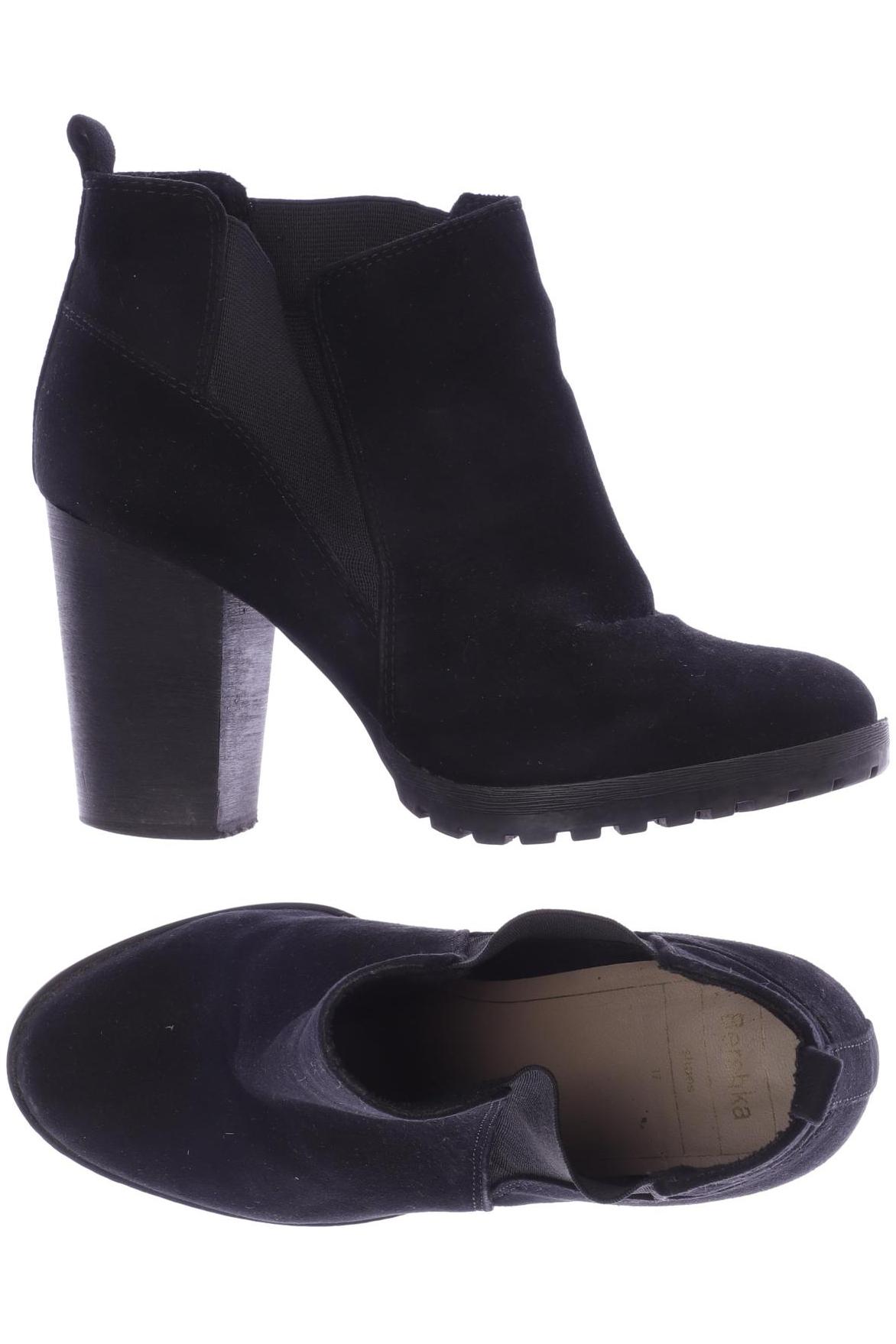 

bershka Damen Stiefelette, schwarz, Gr. 37