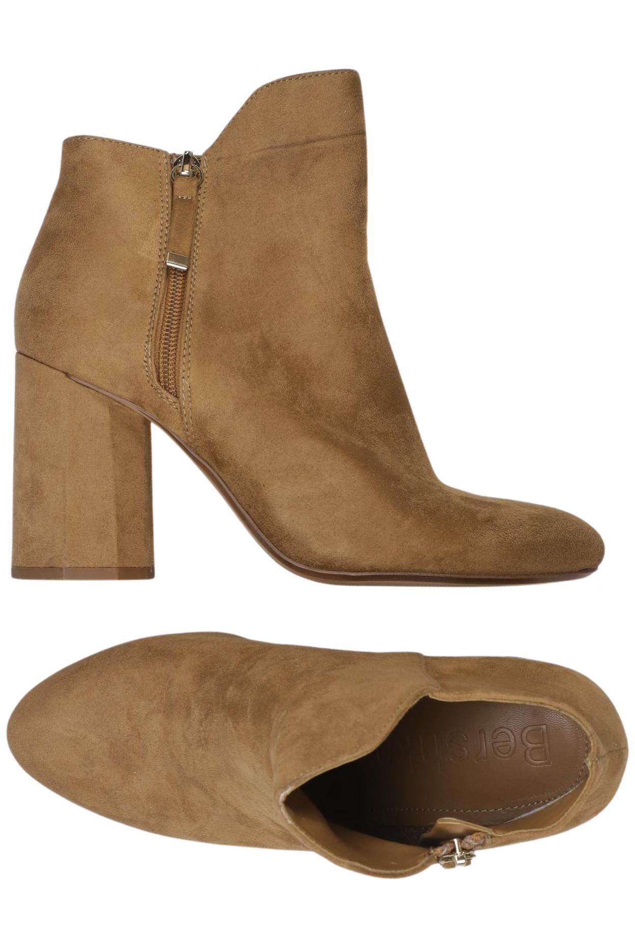 

bershka Damen Stiefelette, braun, Gr. 38