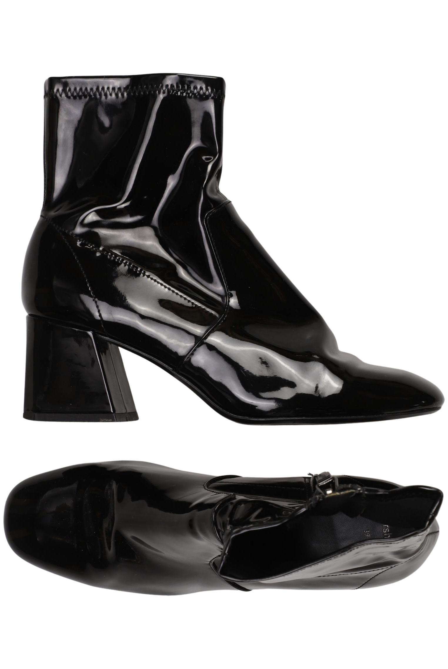 

bershka Damen Stiefelette, schwarz, Gr. 39