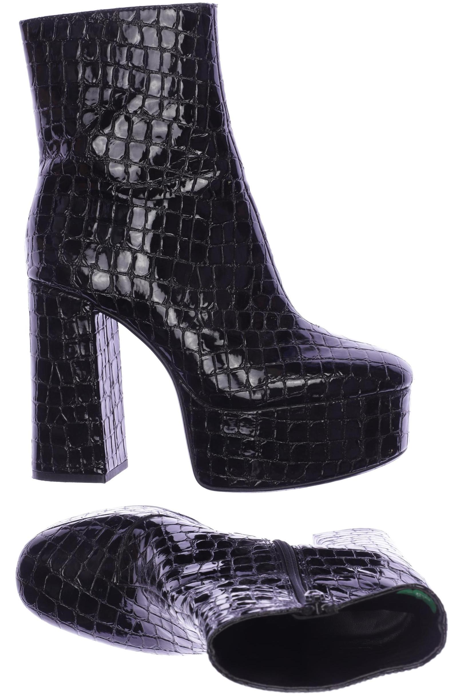 

bershka Damen Stiefelette, schwarz, Gr. 37