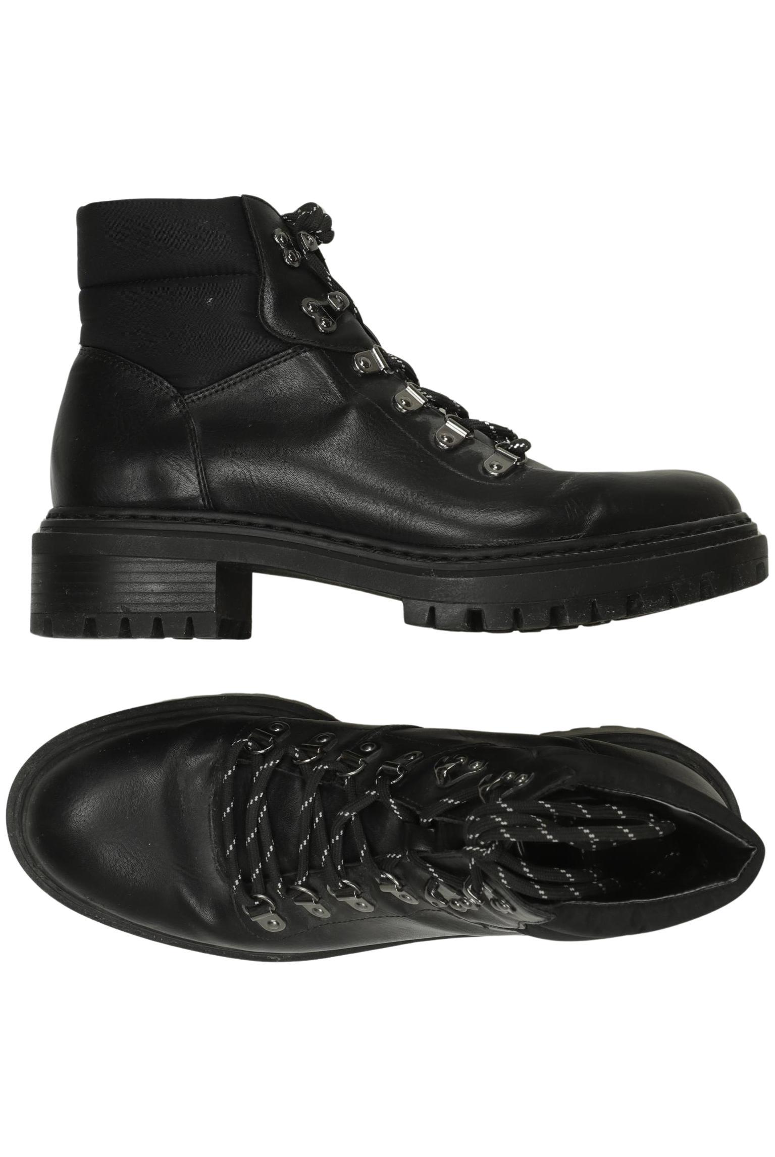 

bershka Damen Stiefelette, schwarz, Gr. 40