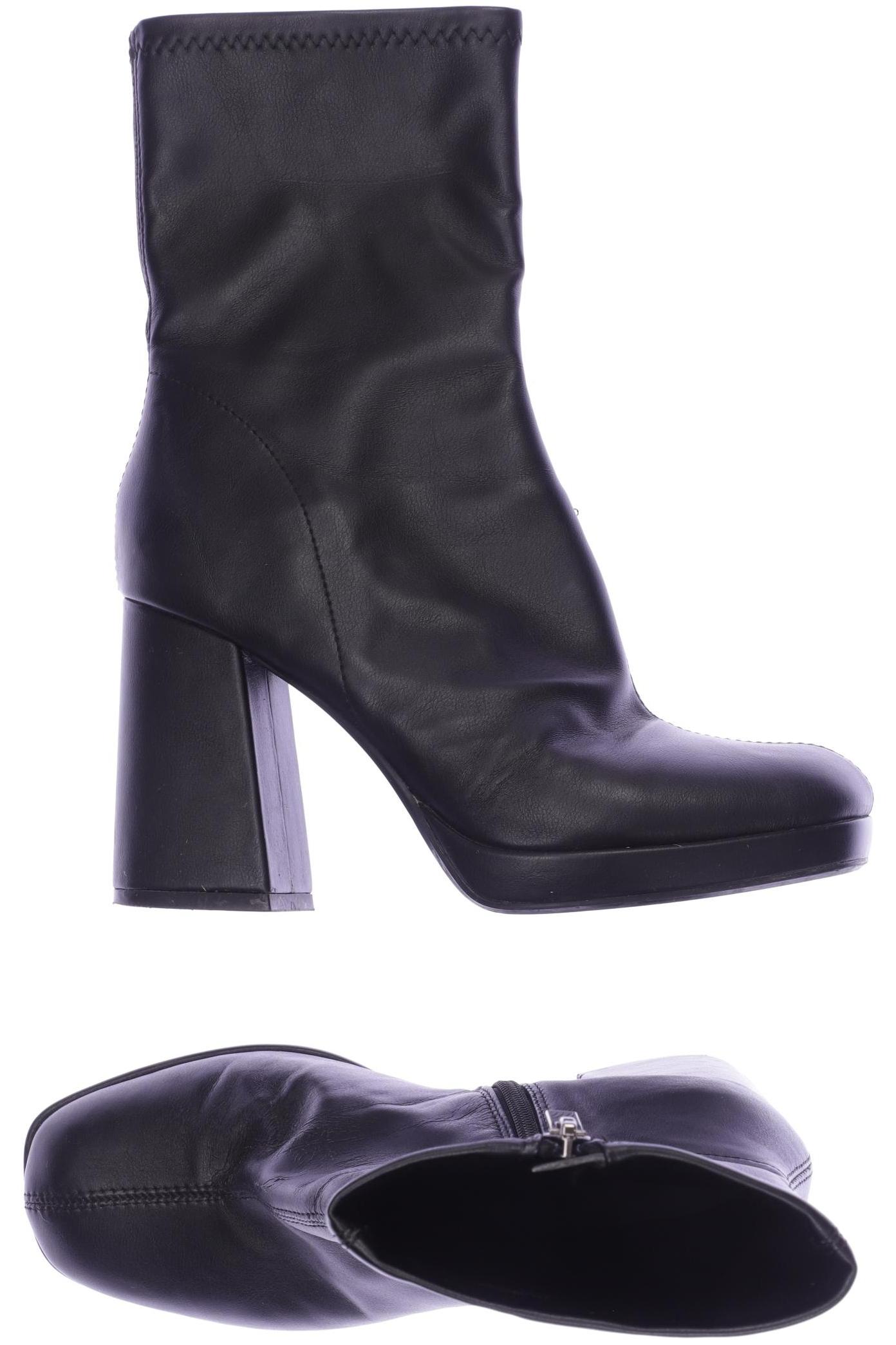 

bershka Damen Stiefelette, schwarz, Gr. 38