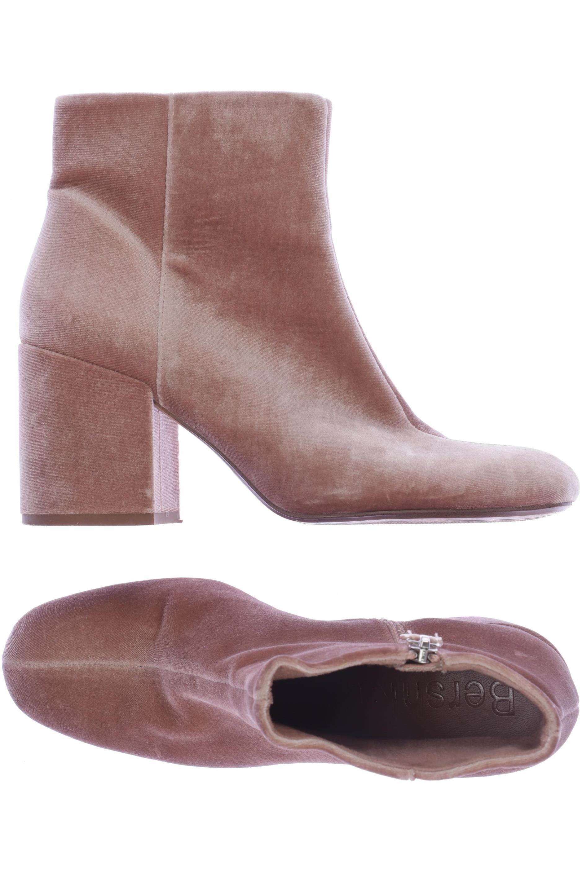 

bershka Damen Stiefelette, pink