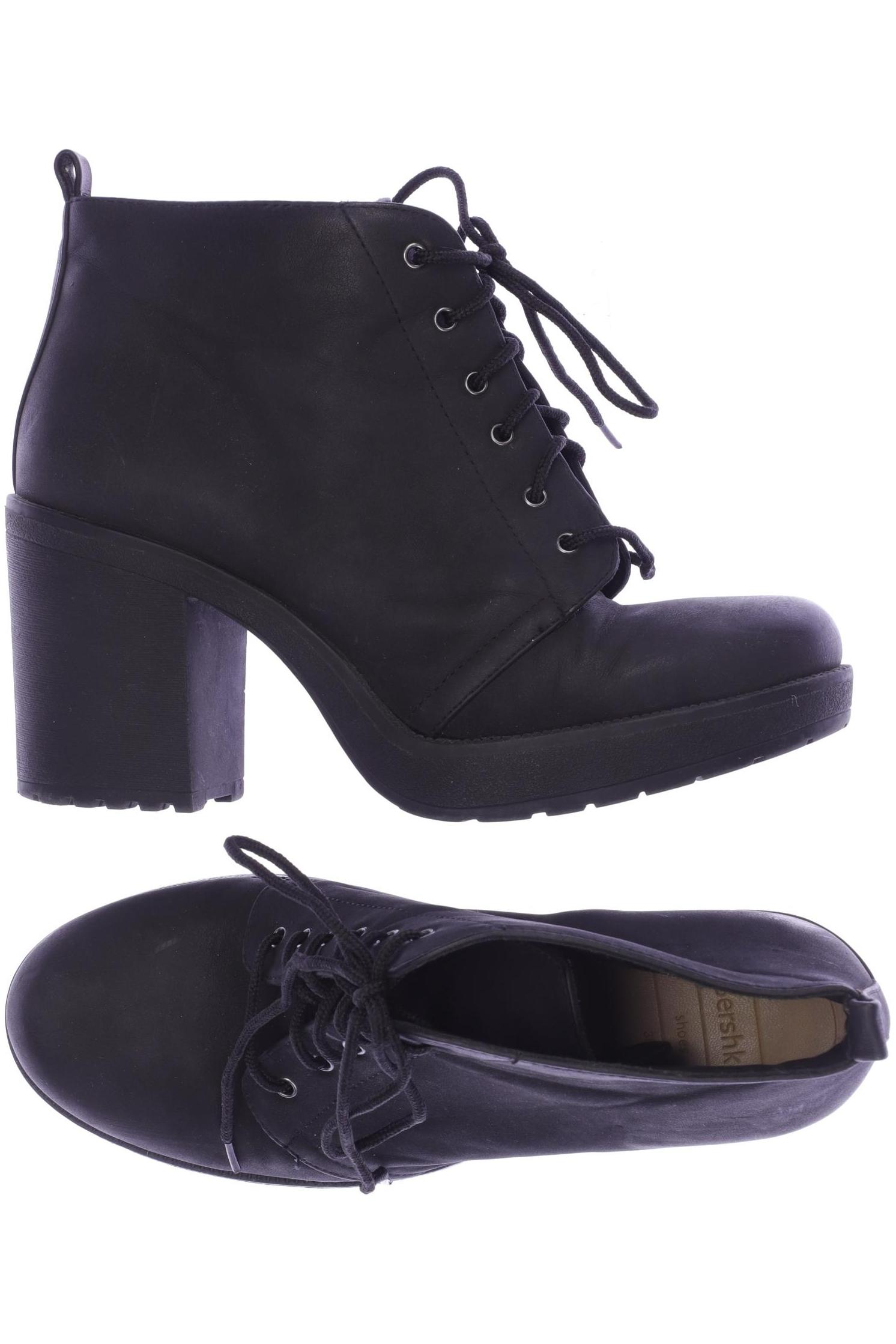 

bershka Damen Stiefelette, schwarz, Gr. 38