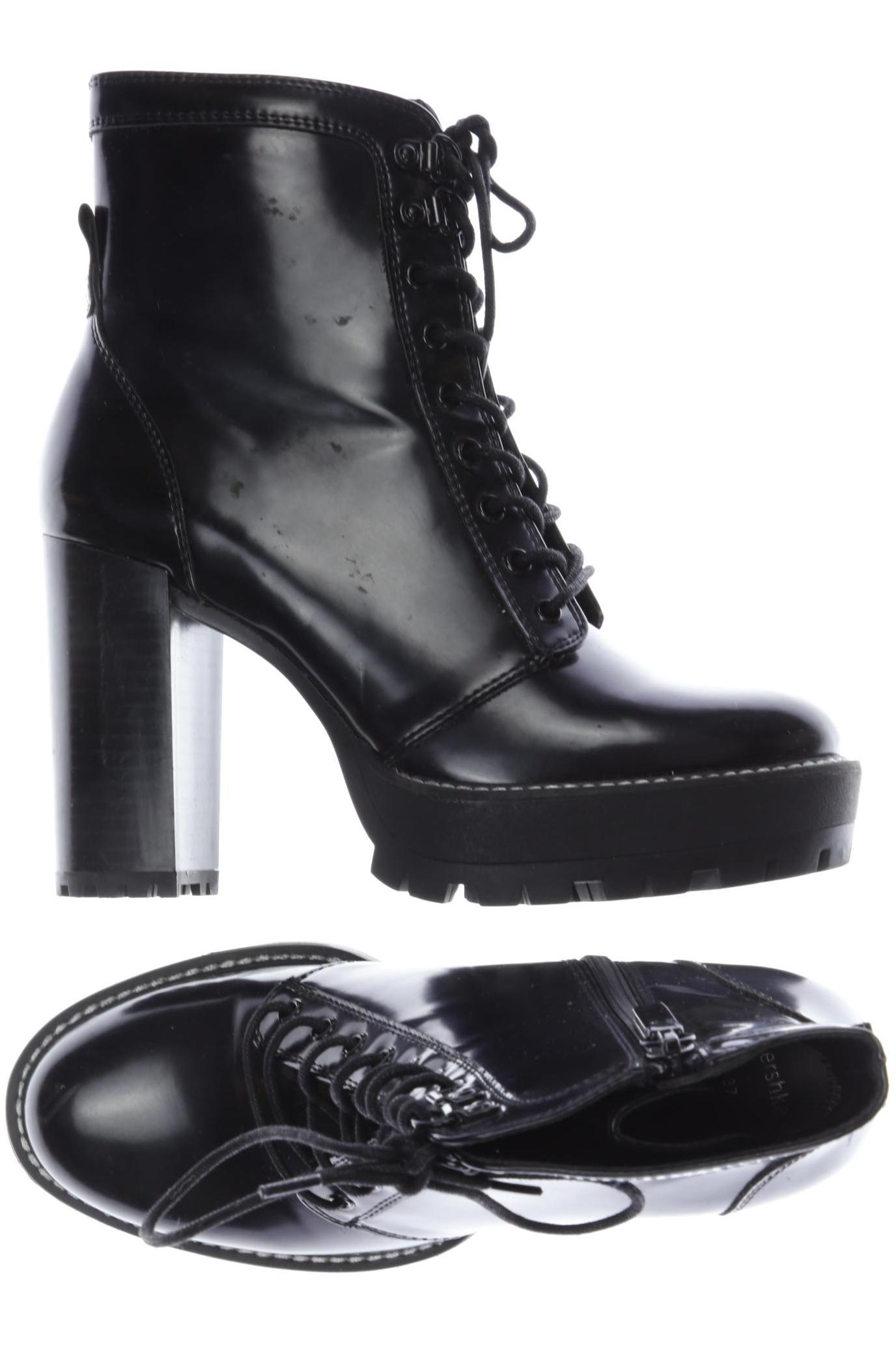 

bershka Damen Stiefelette, schwarz, Gr. 37