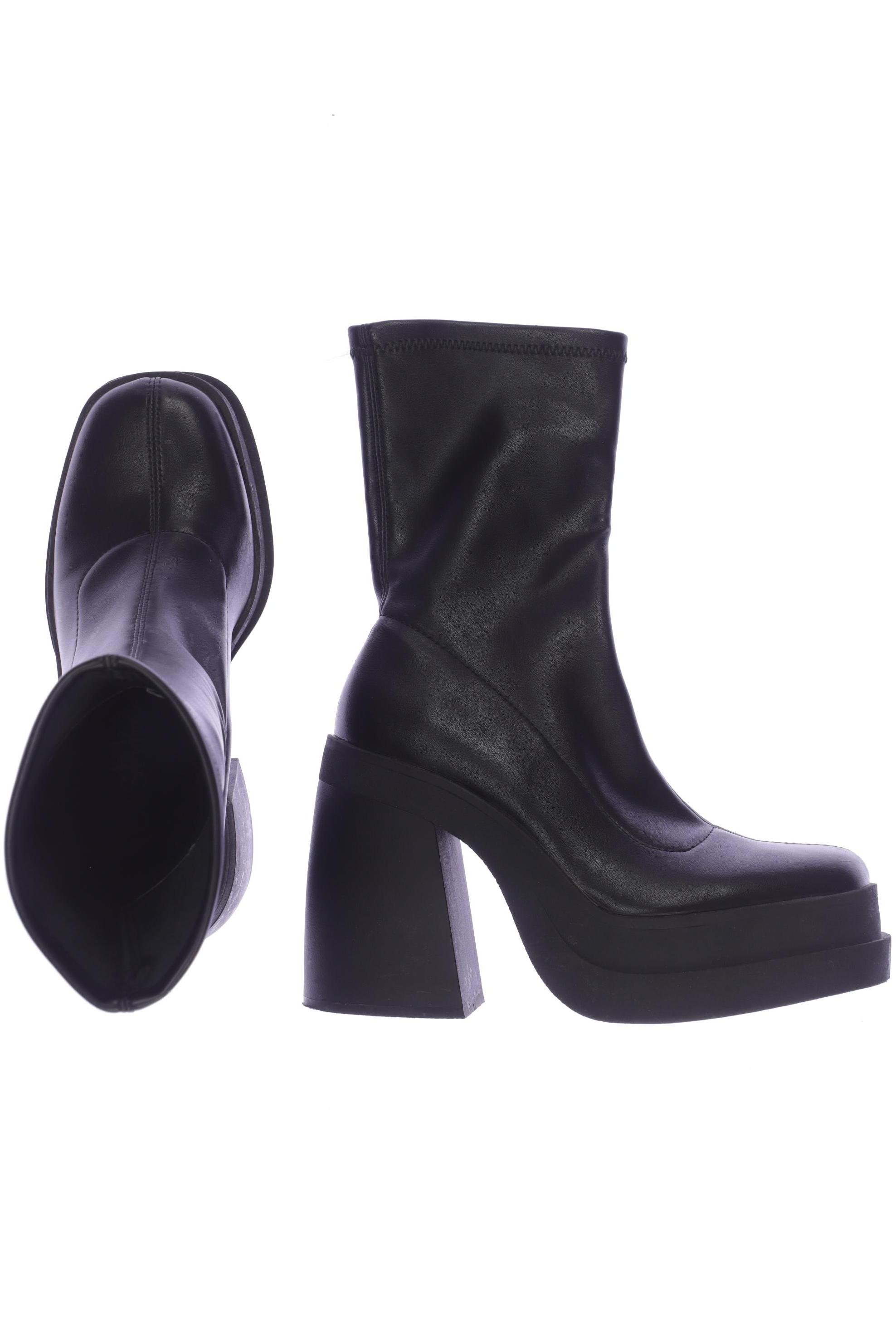 

bershka Damen Stiefelette, schwarz, Gr. 37