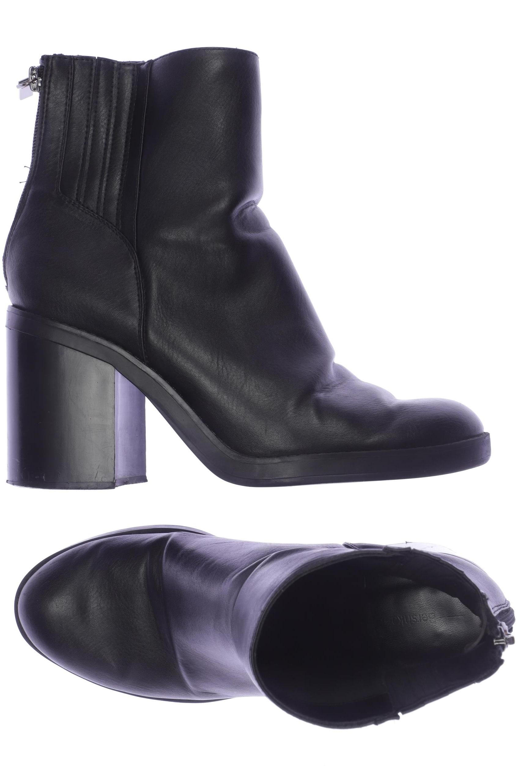 

bershka Damen Stiefelette, schwarz, Gr. 41