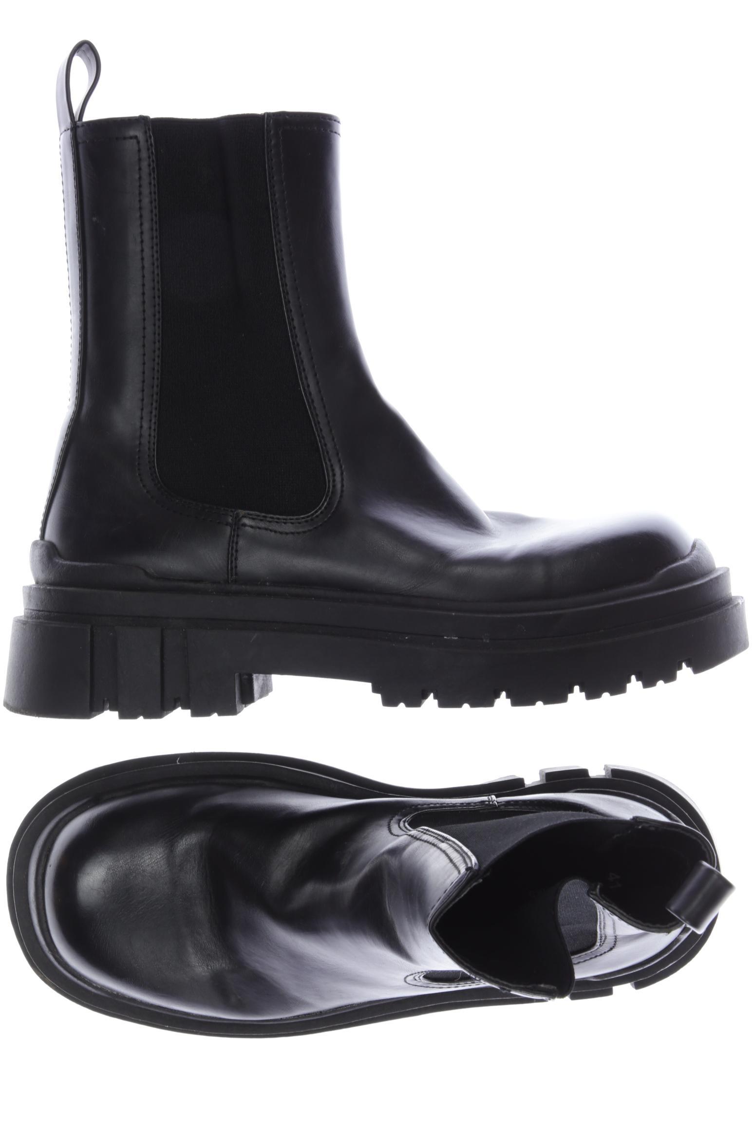 

bershka Damen Stiefelette, schwarz, Gr. 41