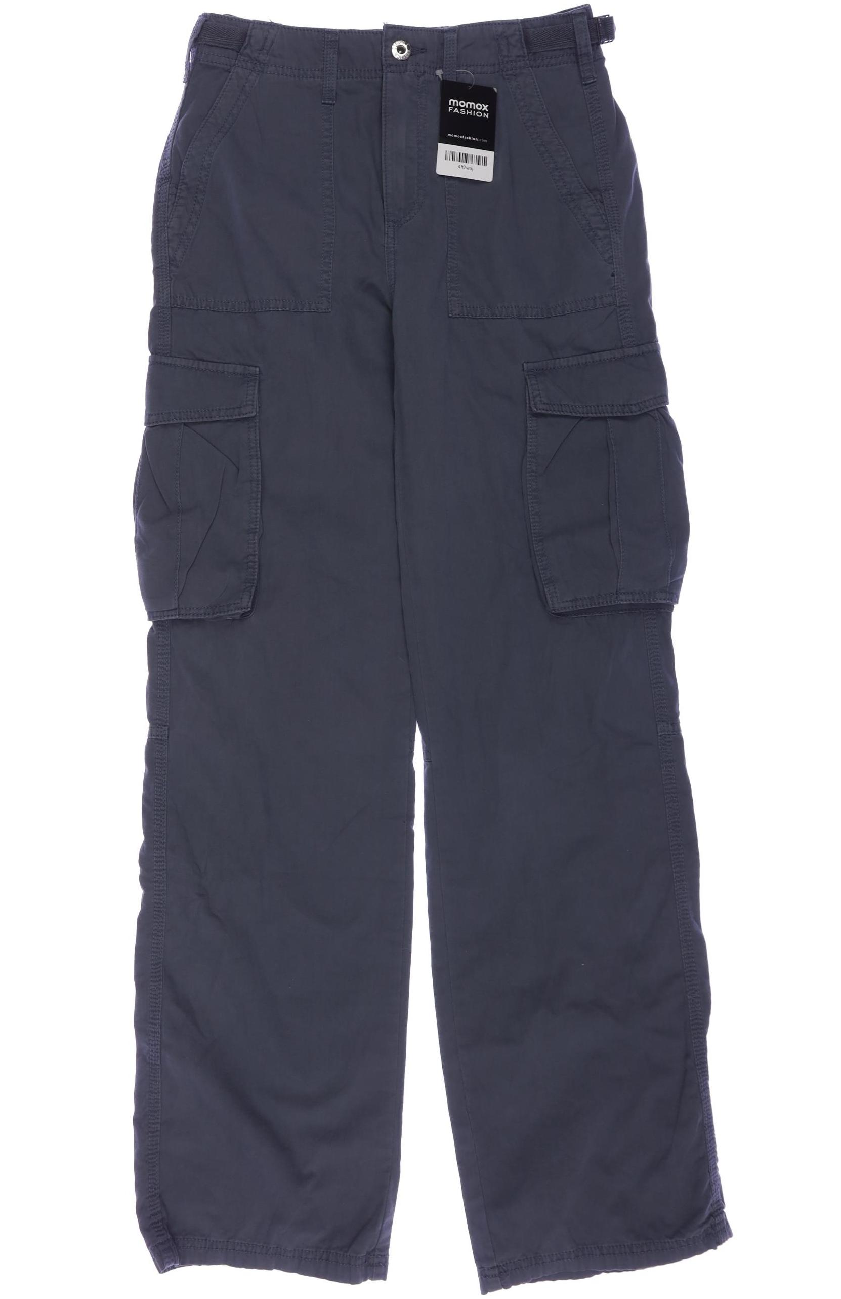 

bershka Damen Stoffhose, grau, Gr. 34