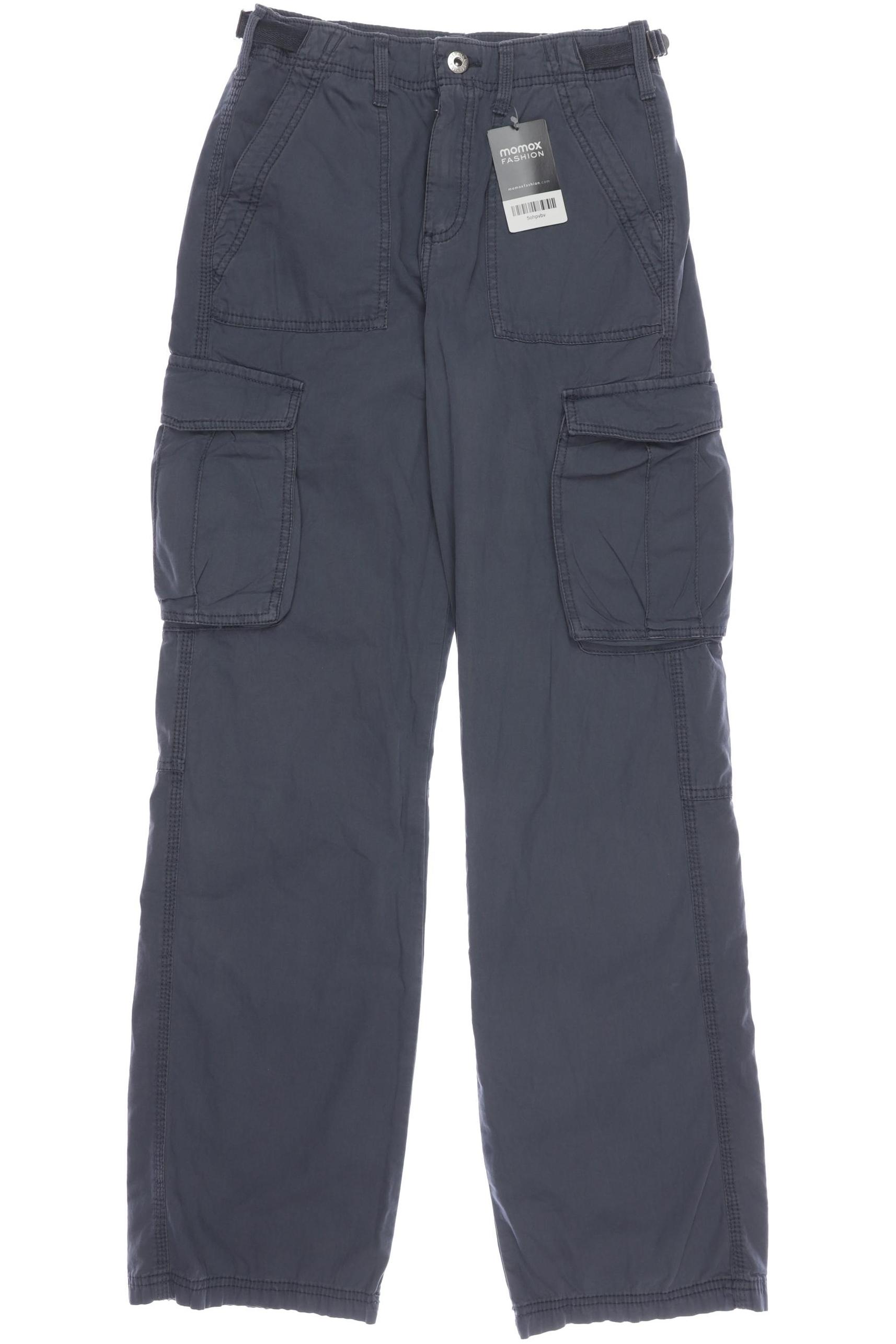 

bershka Damen Stoffhose, grau, Gr. 34