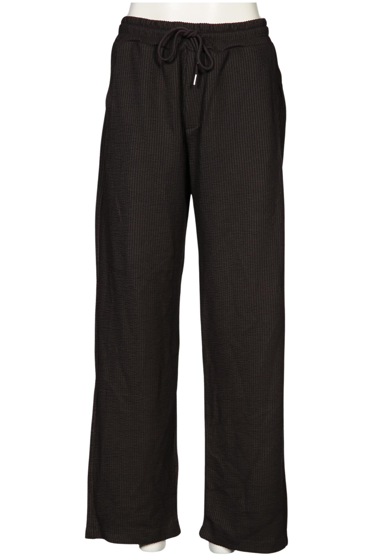 

bershka Damen Stoffhose, schwarz, Gr. 0