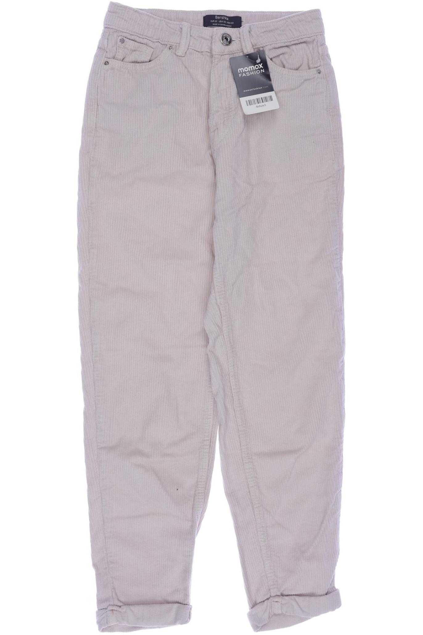 

bershka Damen Stoffhose, pink, Gr. 32