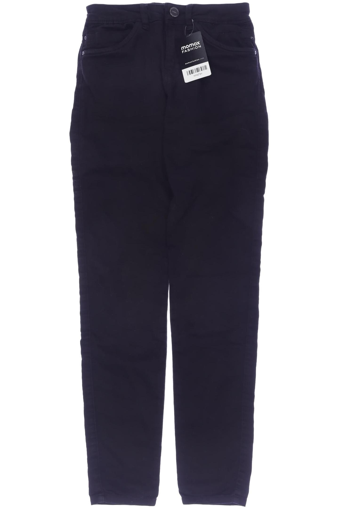 

bershka Damen Stoffhose, schwarz, Gr. 34