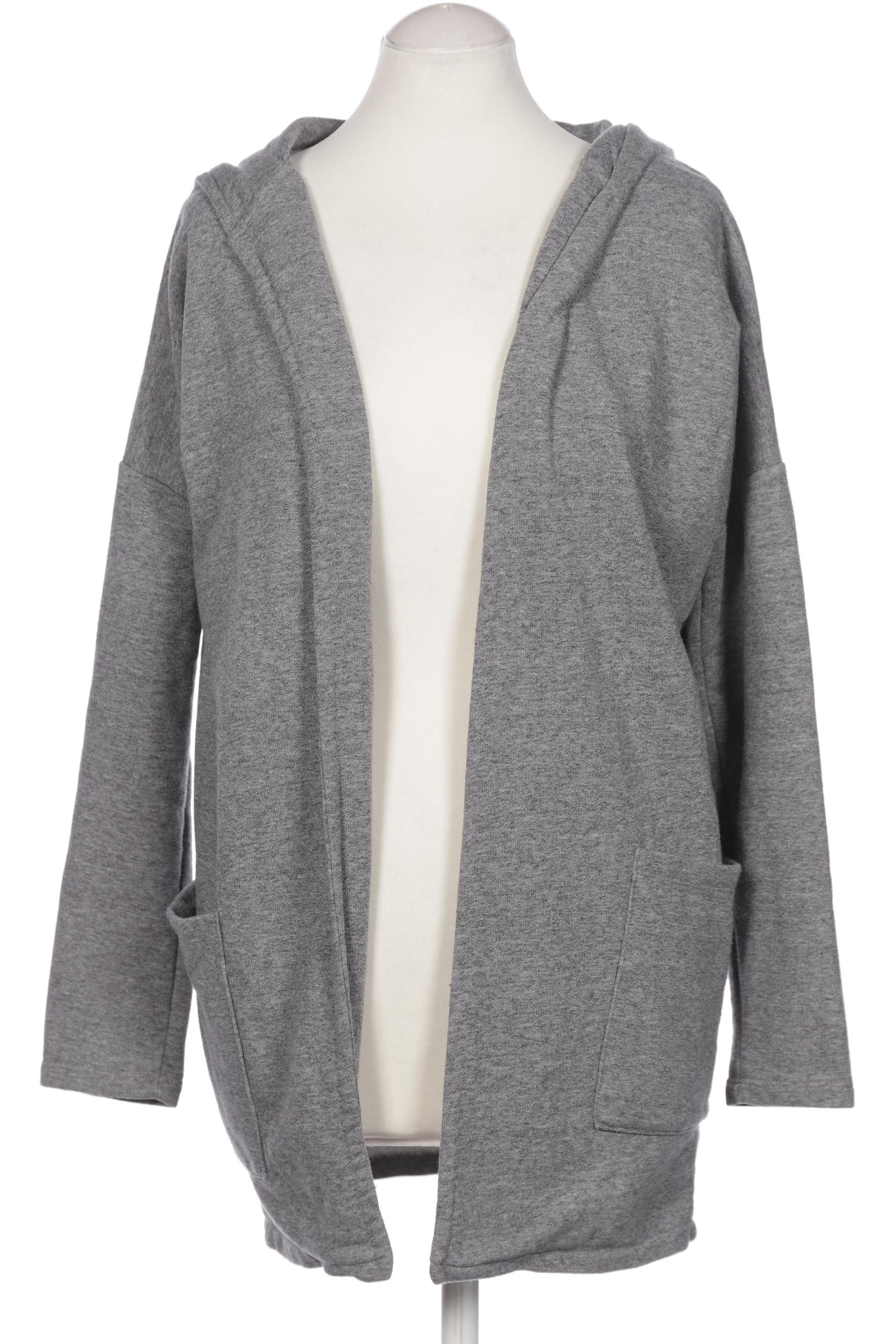 

bershka Damen Strickjacke, grau, Gr. 36