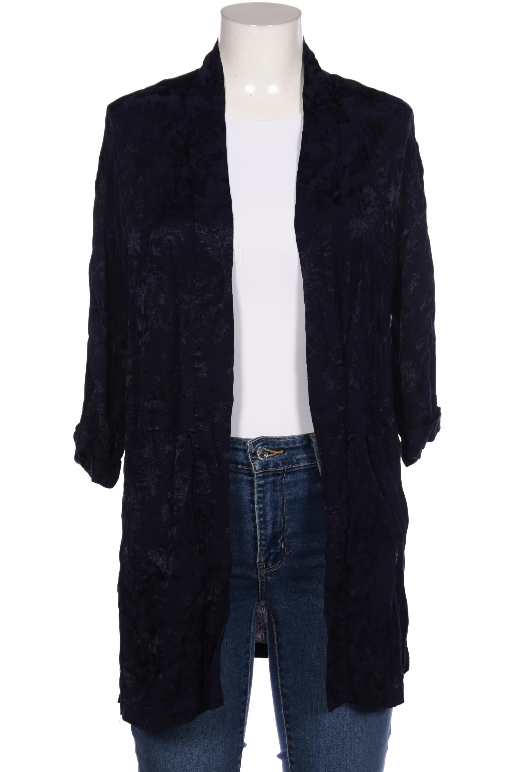 

bershka Damen Strickjacke, marineblau